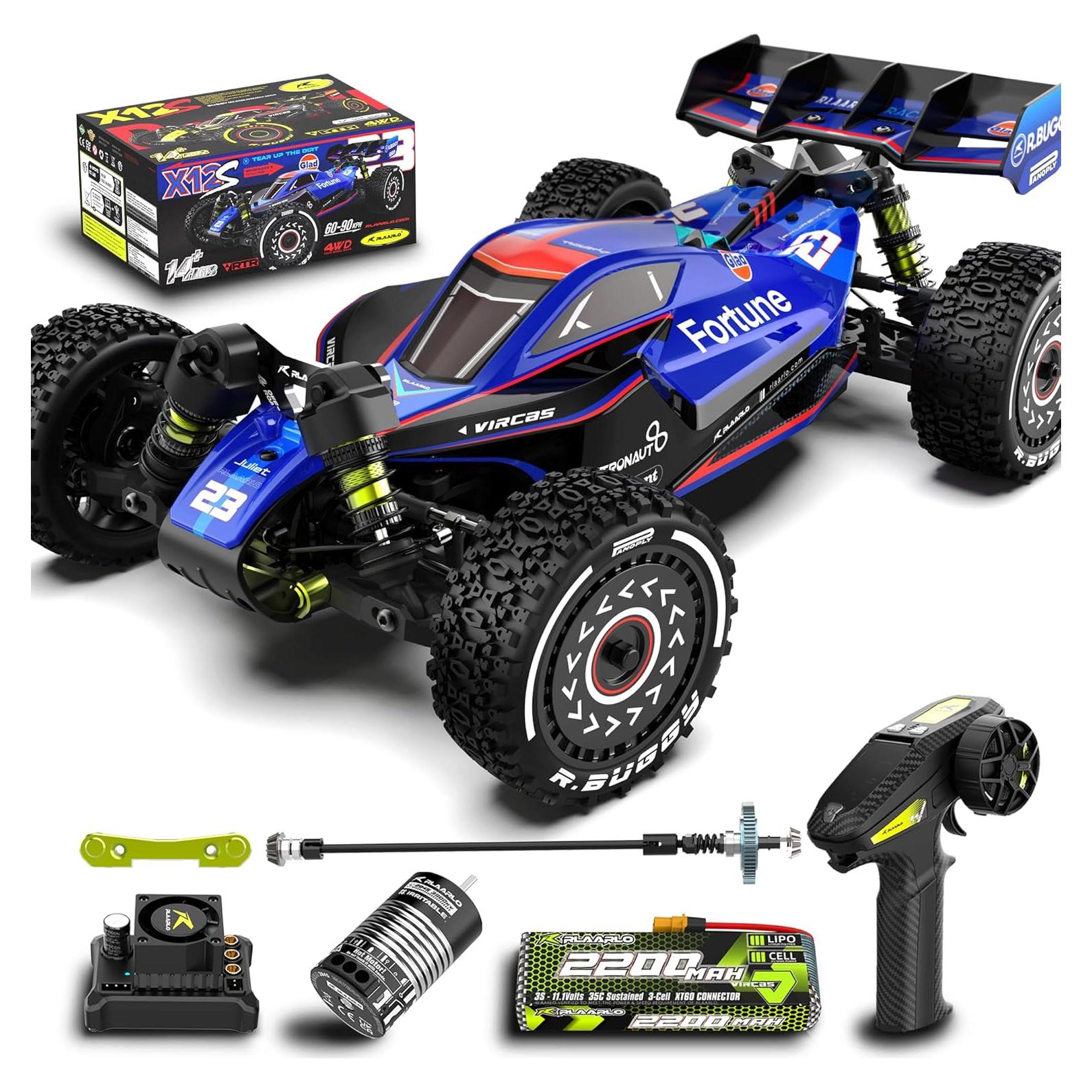 Coche RC Todo Terreno VIRCAS 1/12 Brushless 4x4 50+ km/h