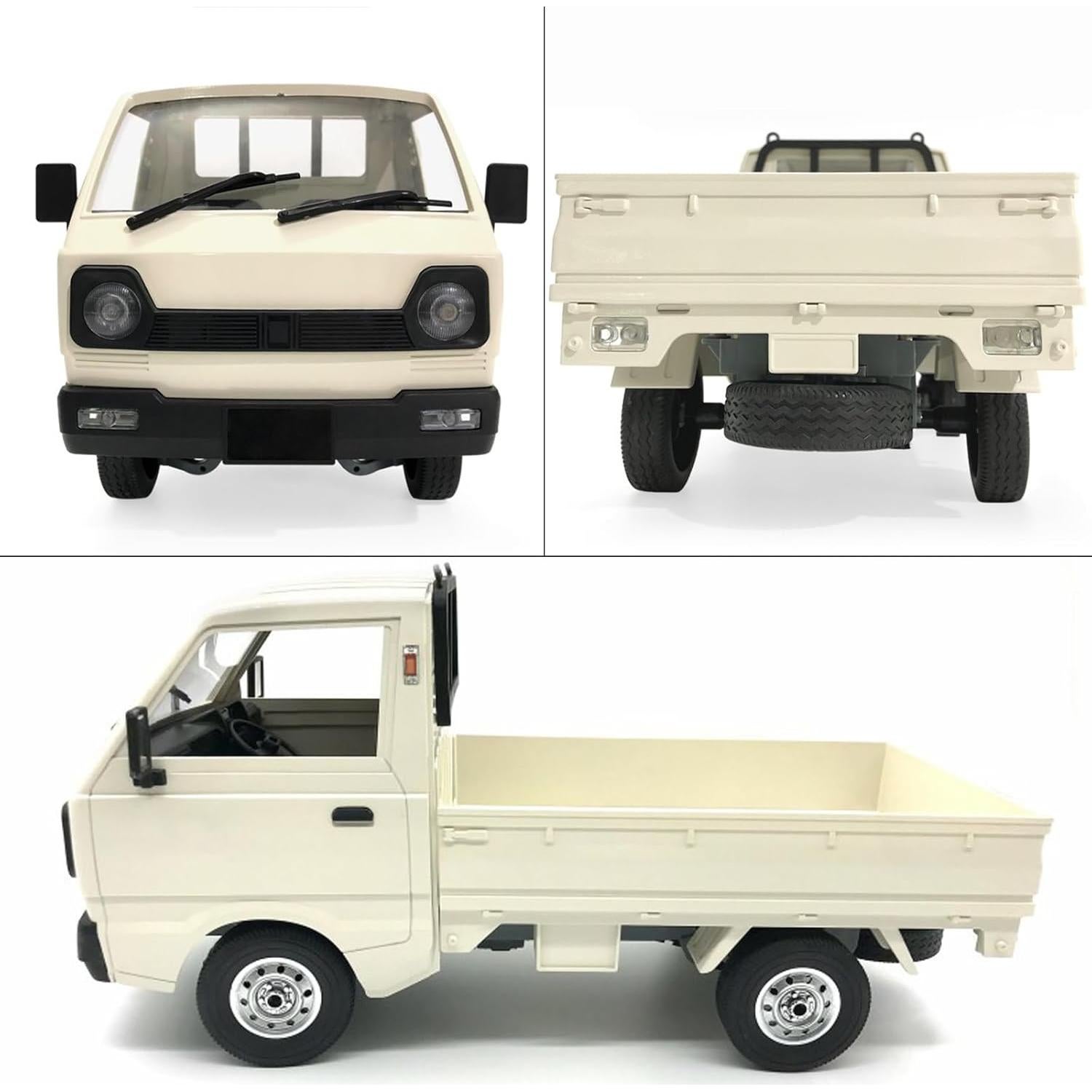 Camión Pickup RC WPL D12 1/10 Control Preciso 20 km/h