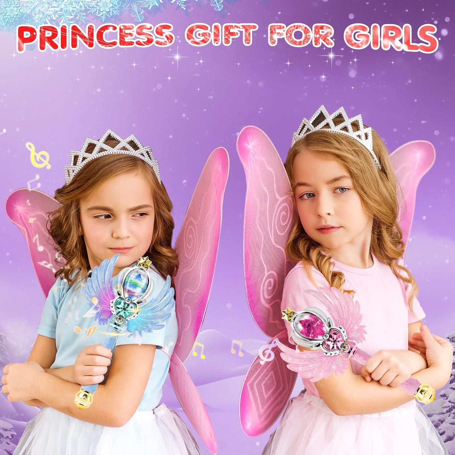 Varita Iluminada EnchantZone Rosa 32.26 cm LED y Sonido