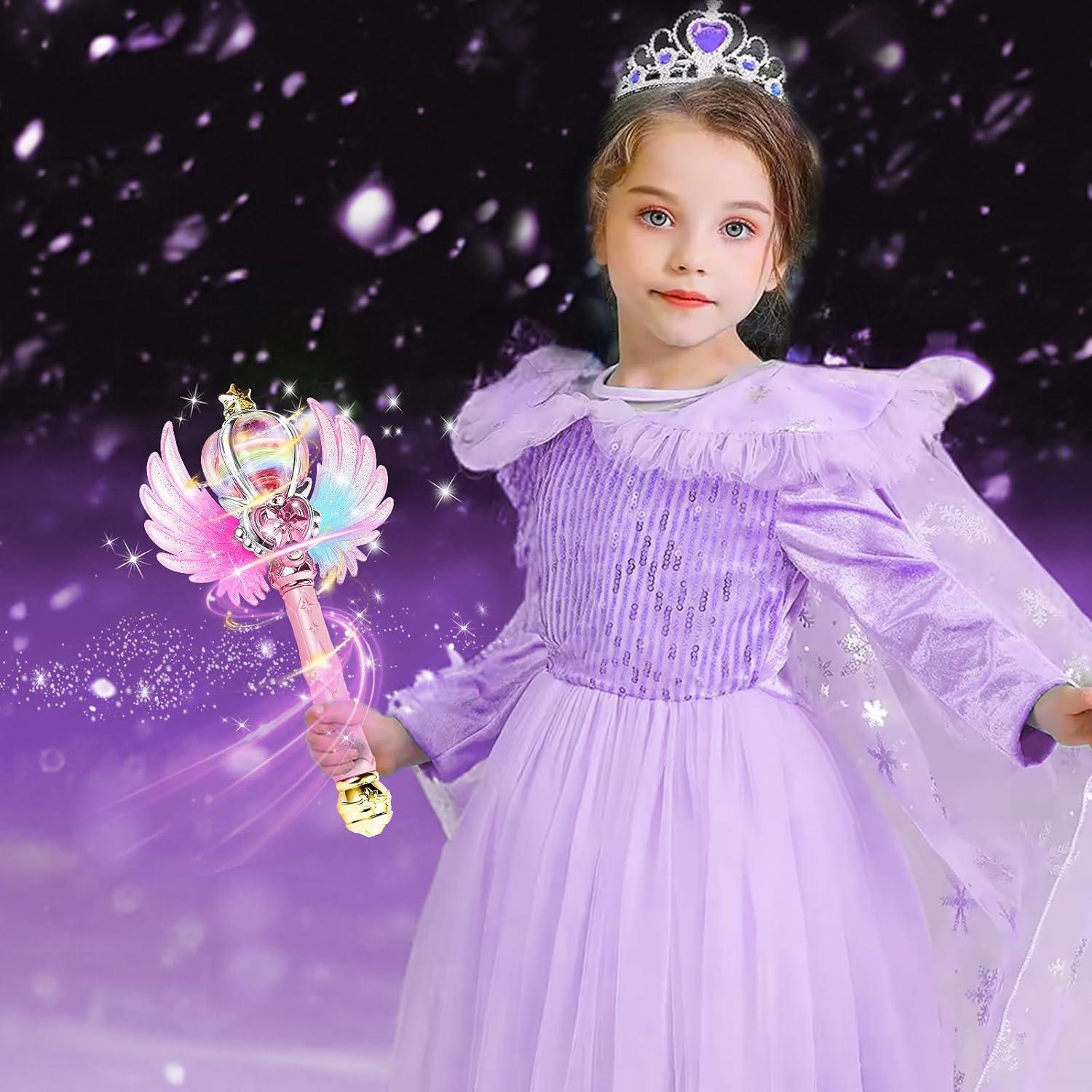 Varita Iluminada EnchantZone Rosa 32.26 cm LED y Sonido