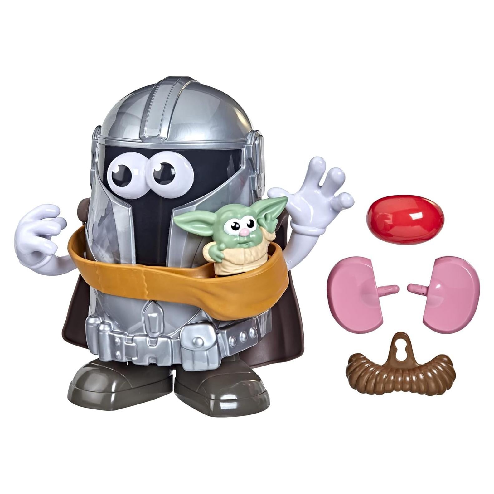 Cabeza de Papa Hasbro Yamdaloriano y Tot 14 Piezas Juguete