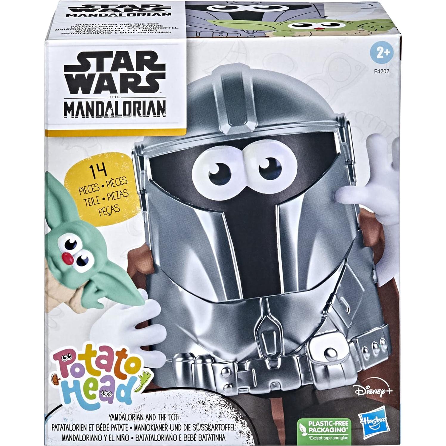 Cabeza de Papa Hasbro Yamdaloriano y Tot 14 Piezas Juguete