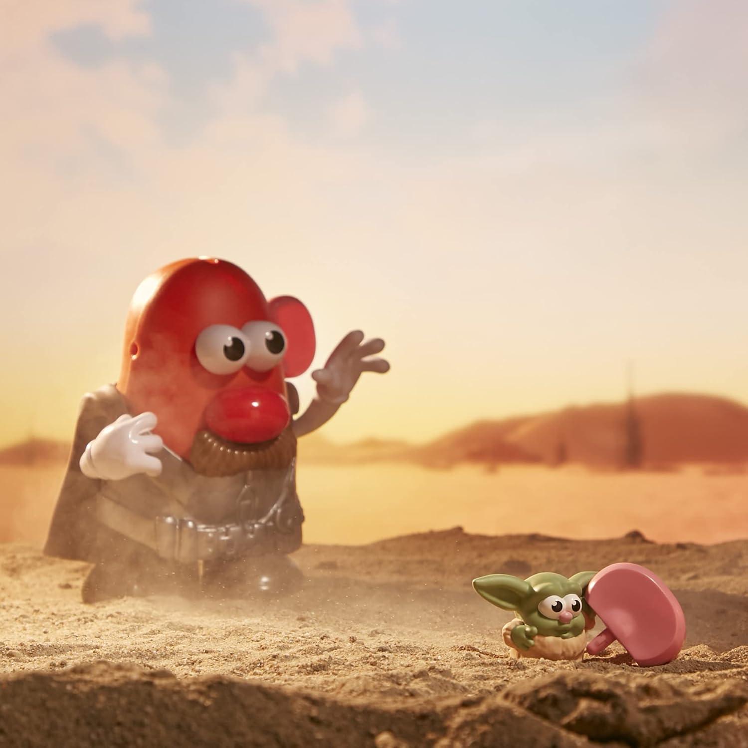 Cabeza de Papa Hasbro Yamdaloriano y Tot 14 Piezas Juguete