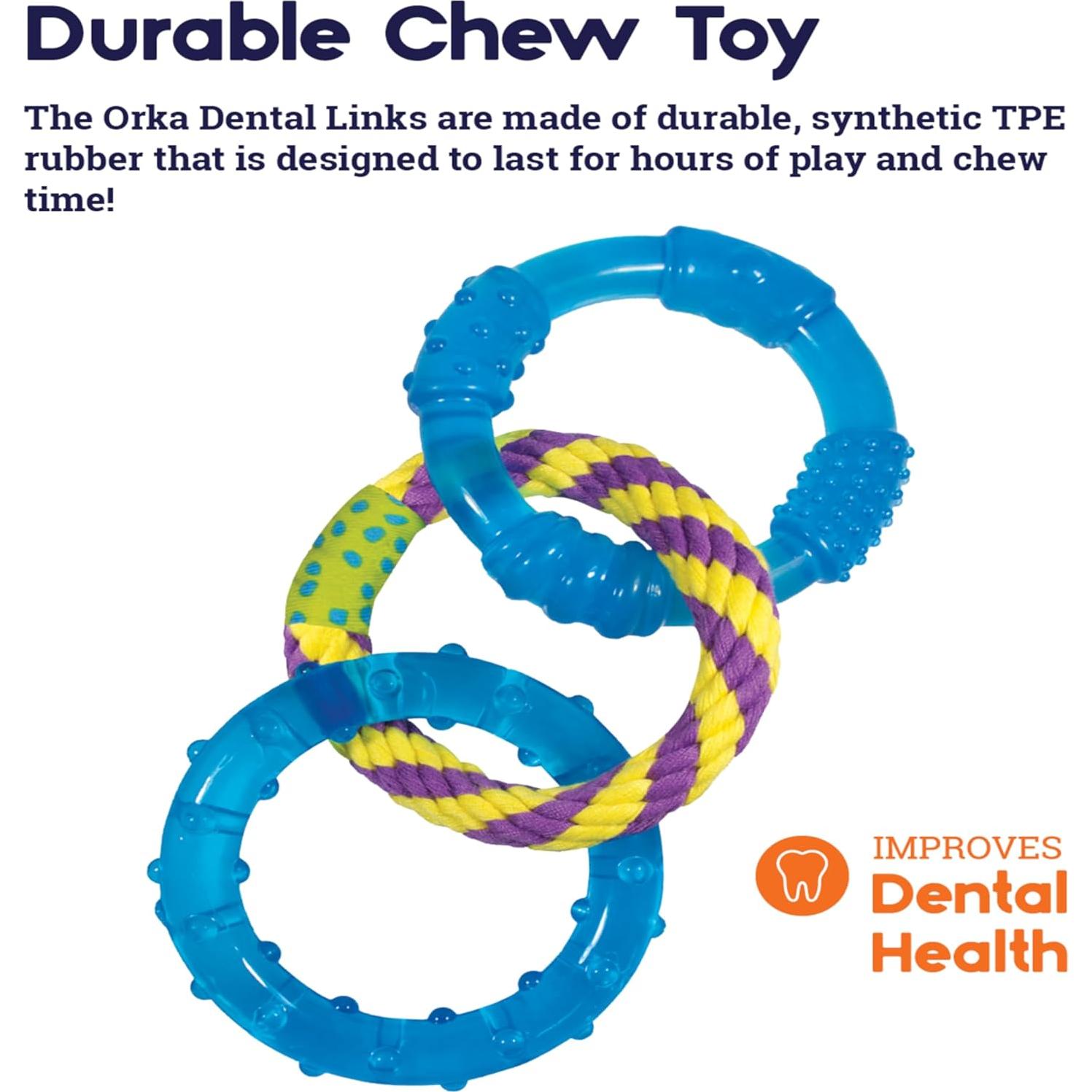 Juguete para Perros Petstages ORKA Enlaces Dentales