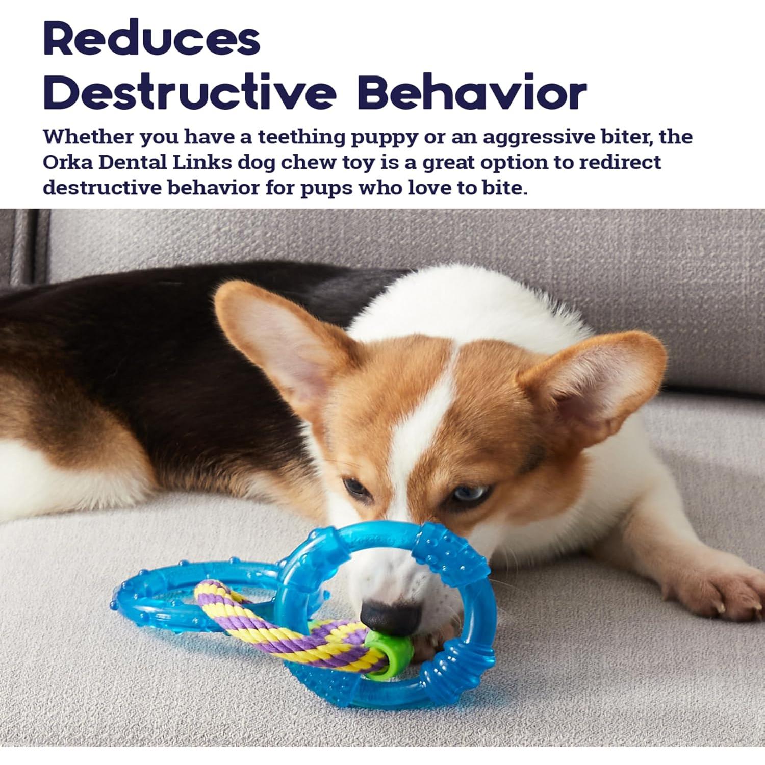 Juguete para Perros Petstages ORKA Enlaces Dentales