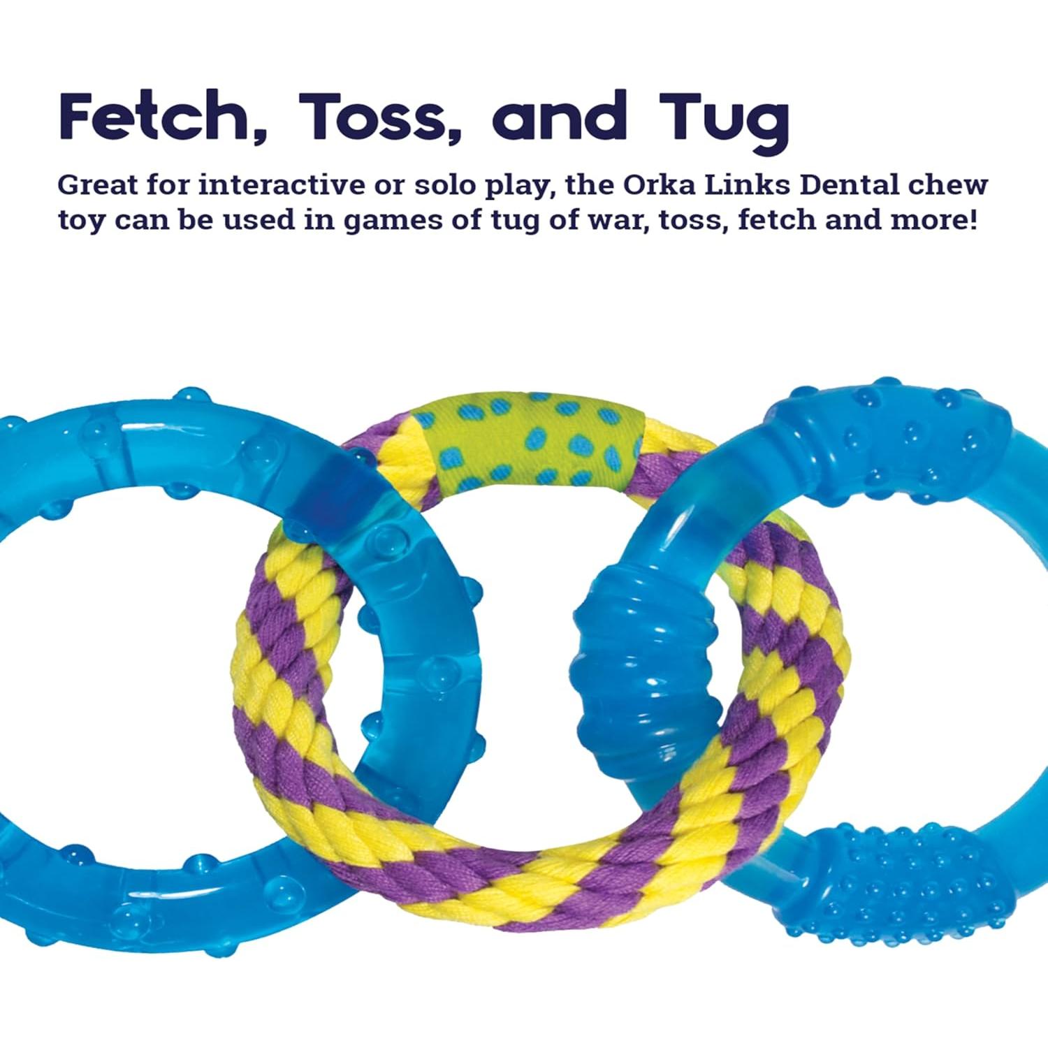 Juguete para Perros Petstages ORKA Enlaces Dentales