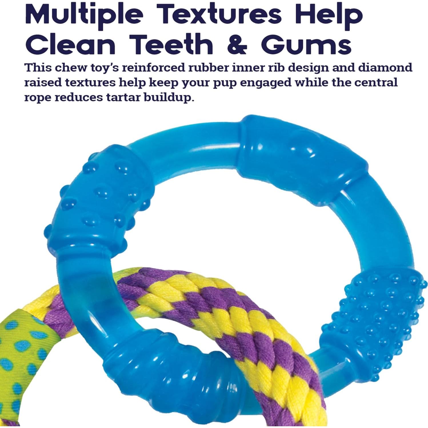 Juguete para Perros Petstages ORKA Enlaces Dentales