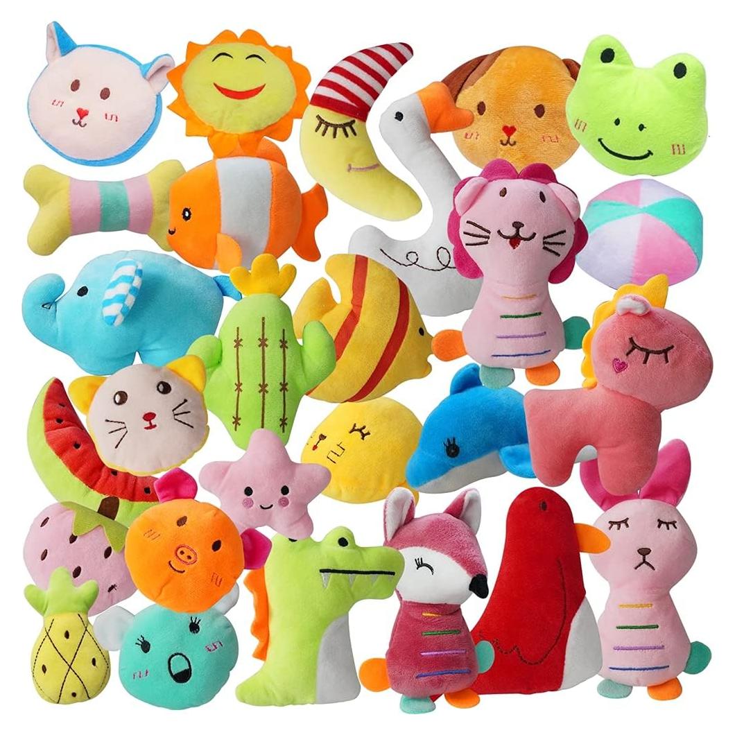 Paquete de 27 Juguetes Squeaky para Perros Pequeños SDYKM