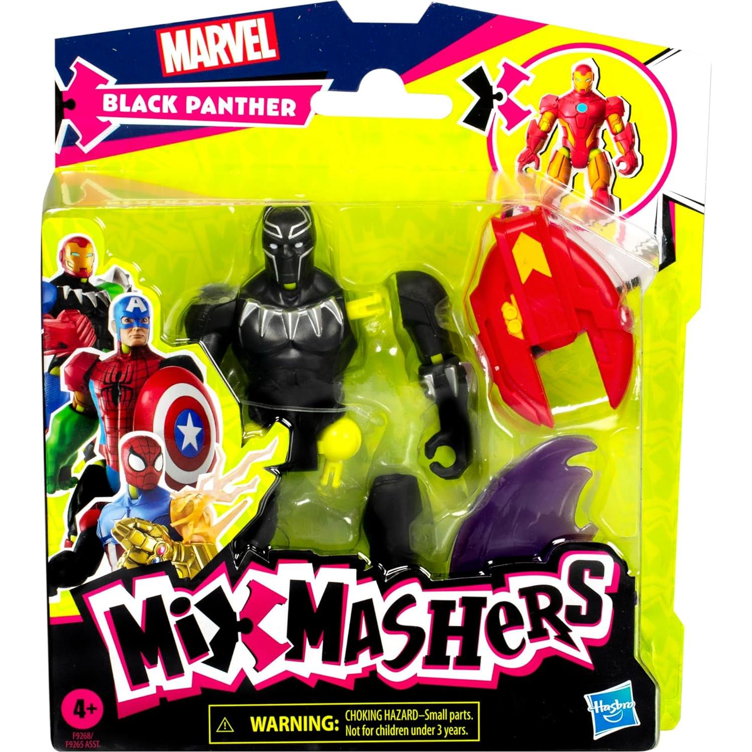 Figura de Acción Pantera Negra MixMashers Hasbro 12,7 cm