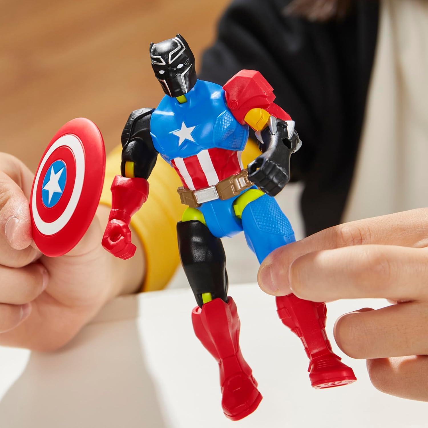 Figura de Acción Pantera Negra MixMashers Hasbro 12,7 cm