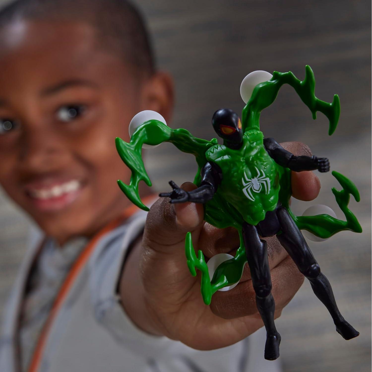 Figura de Acción Marvel Miles Morales 10 cm con Accesorios