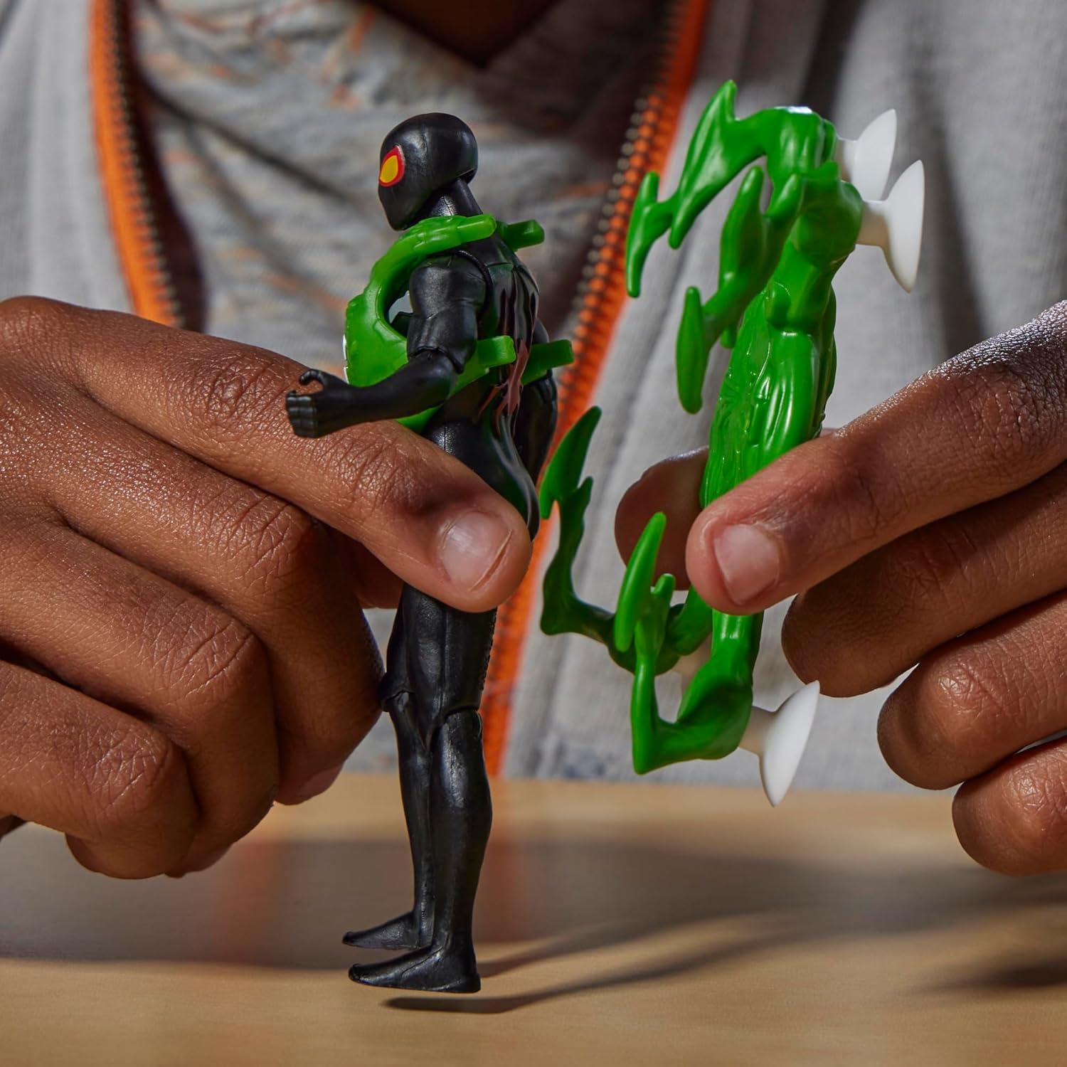 Figura de Acción Marvel Miles Morales 10 cm con Accesorios