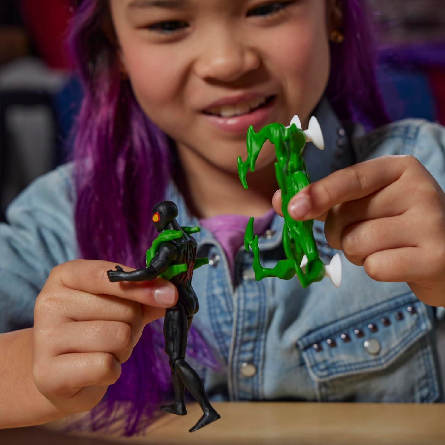 Figura de Acción Marvel Miles Morales 10 cm con Accesorios