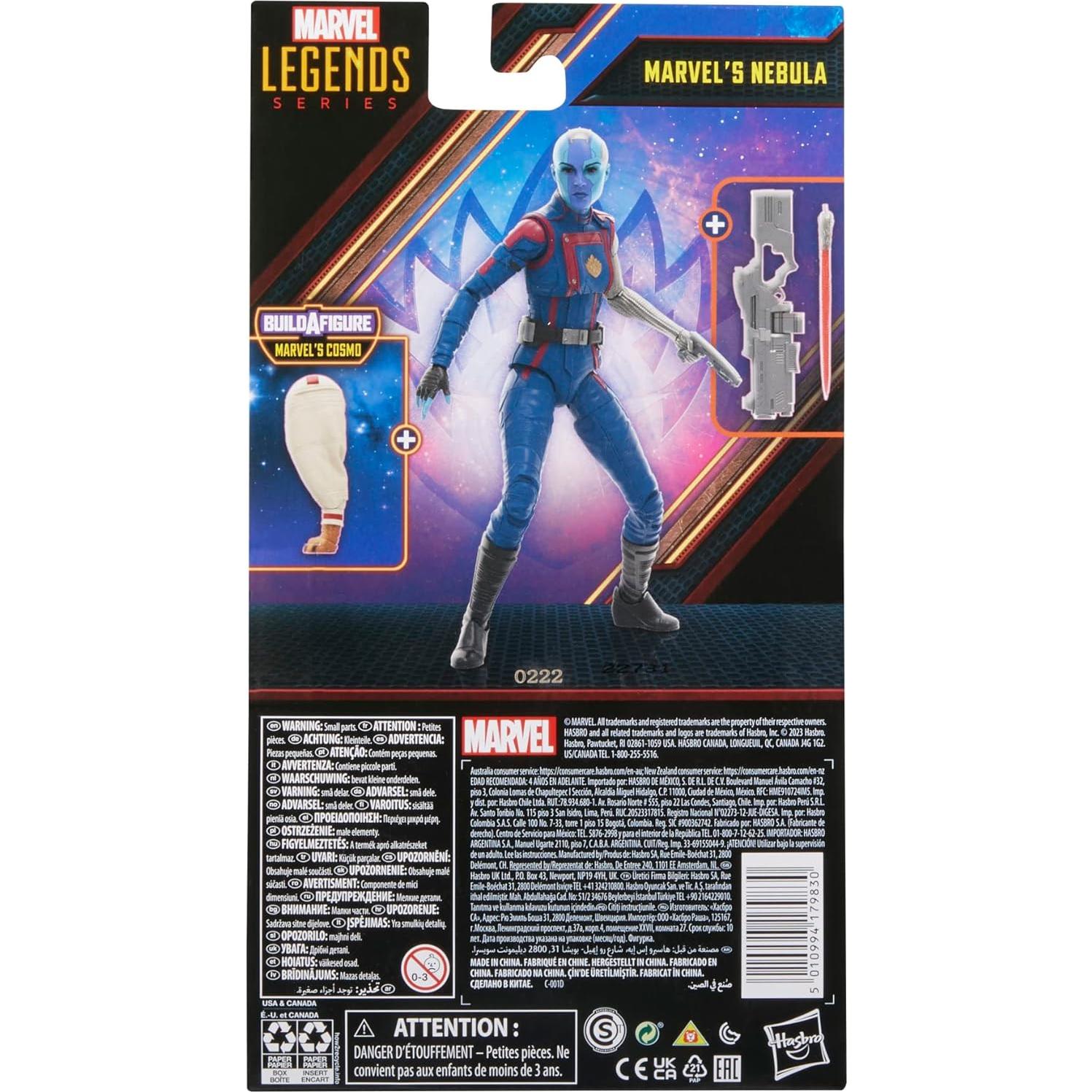 Figura de Acción Nebula Marvel Legends 15 cm con Accesorios
