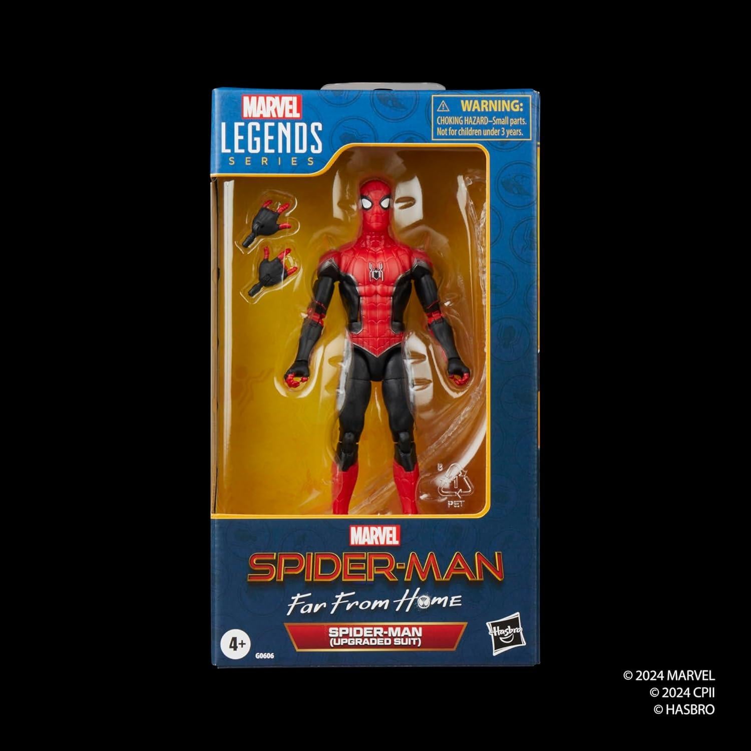 Figura de Acción Spider-Man Hasbro 15 cm Traje Mejorado