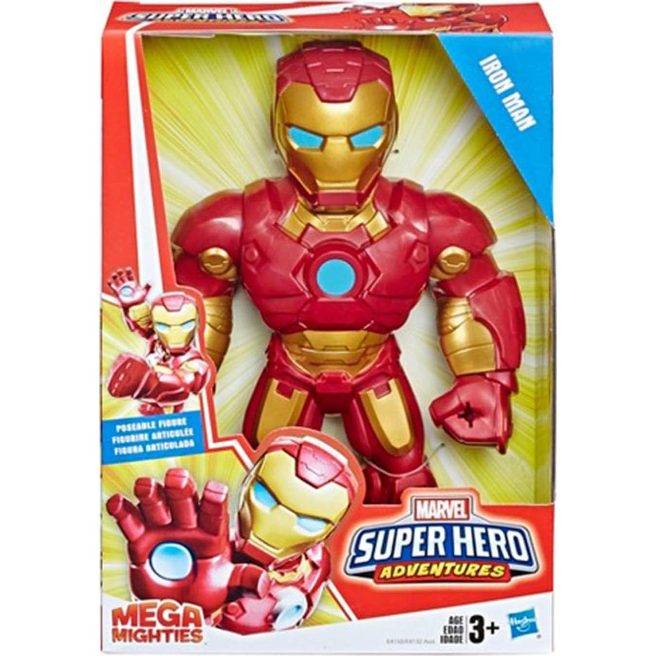 Figura de Acción Iron Man Mega Mighties Playskool 25.4 cm