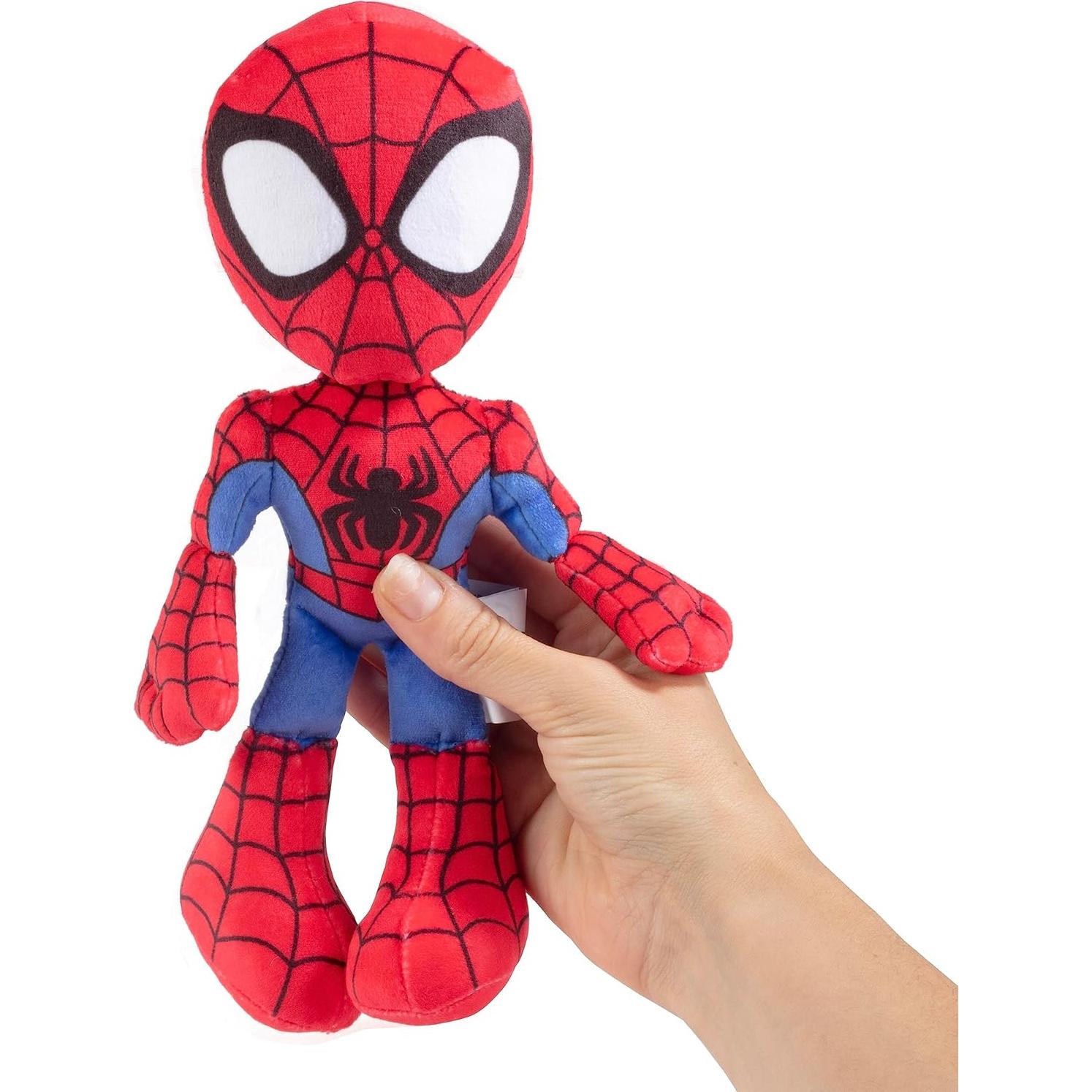 Set de 3 Peluches Marvel Spidey 20 cm - Spider-Man, Miles y Gwen