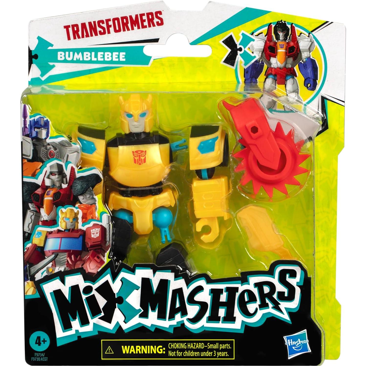 Transformers MixMashers Bumblebee Figura 12 cm Personalizable
