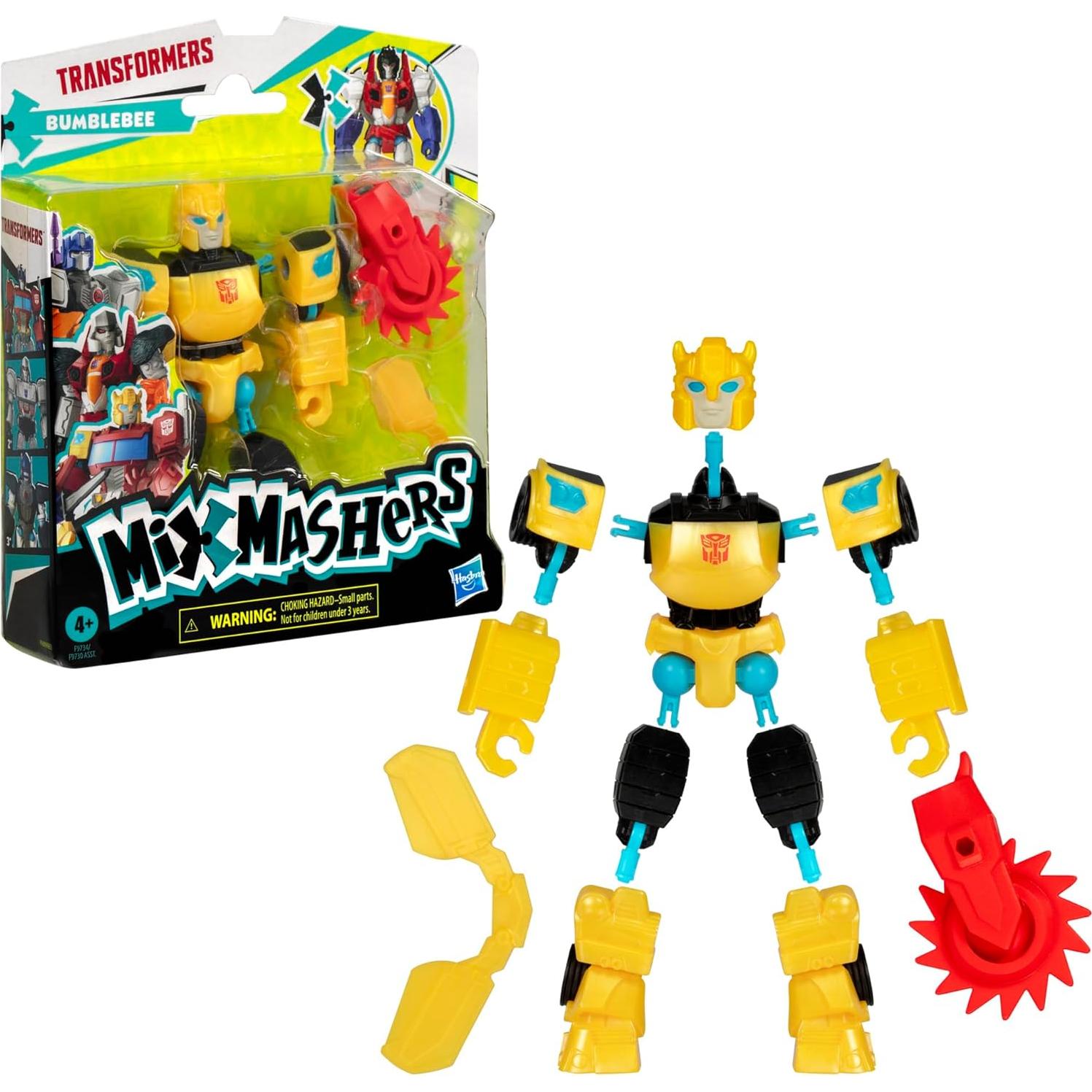Transformers MixMashers Bumblebee Figura 12 cm Personalizable