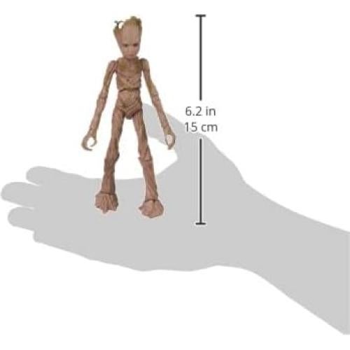 Figura de acción Groot Marvel Legends 6" Thor: Amor y Trueno