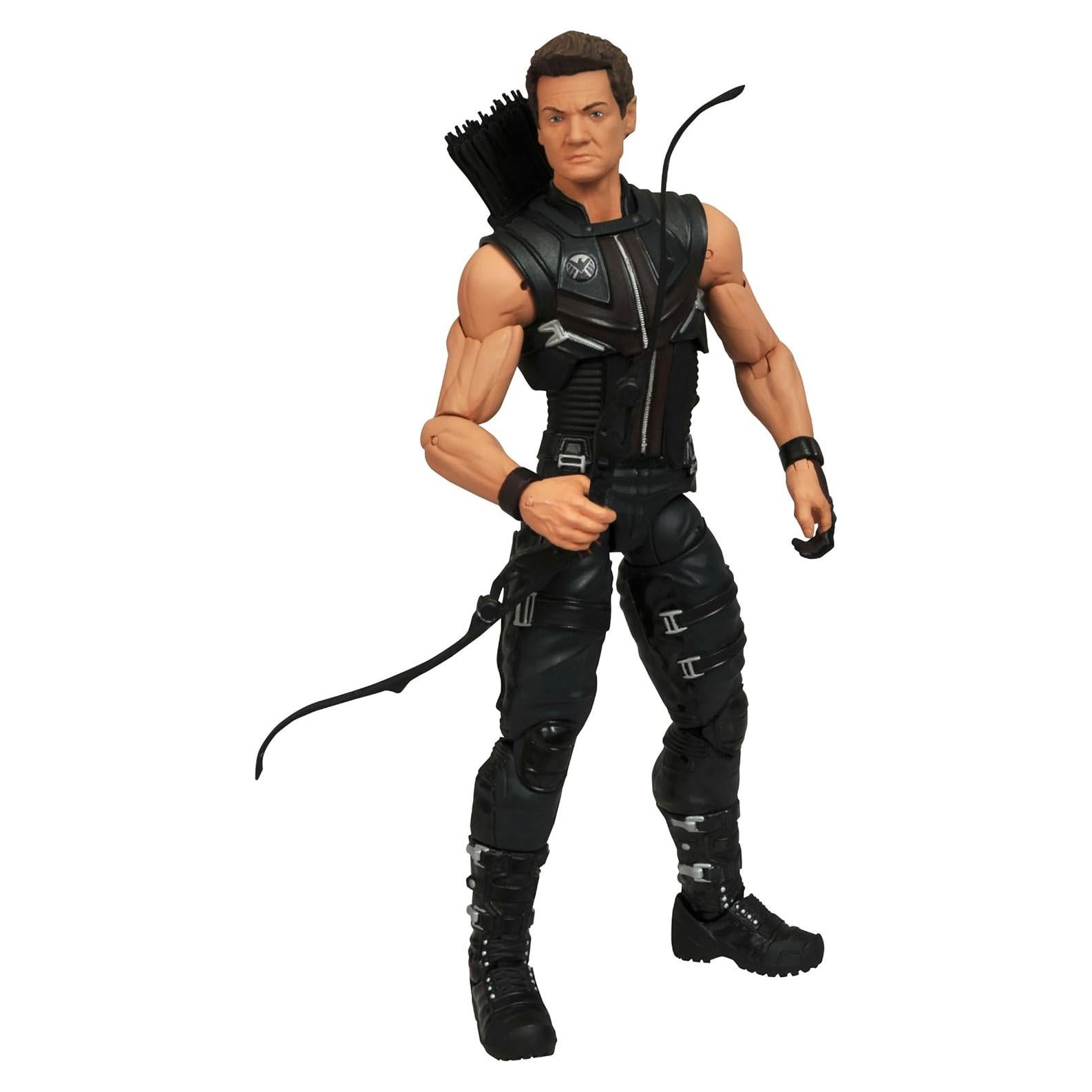 Figura de acción Hawkeye Diamond Select 17.78 cm 16 puntos