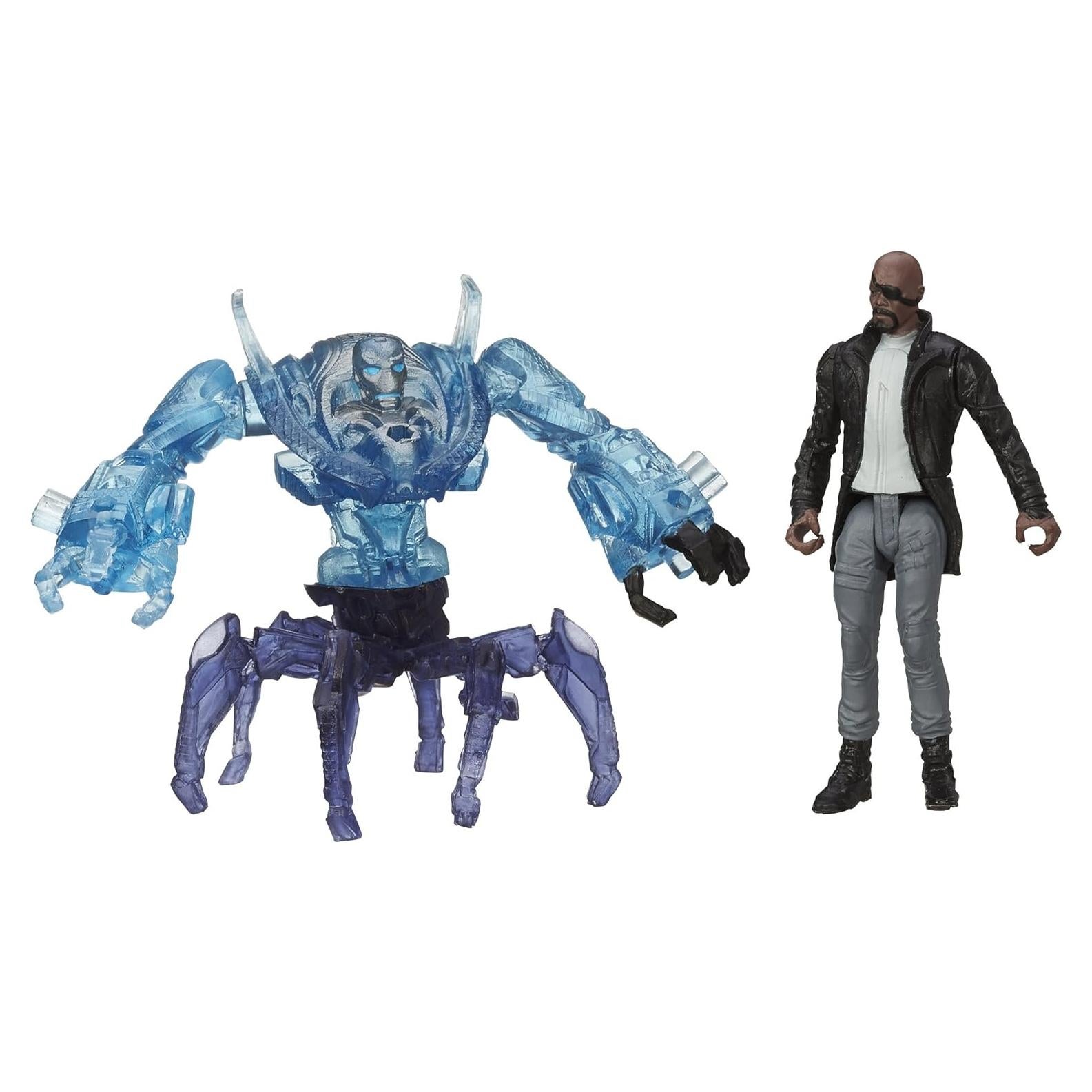 Figuras Avengers Nick Fury y Sub-Ultron 007 - Hasbro