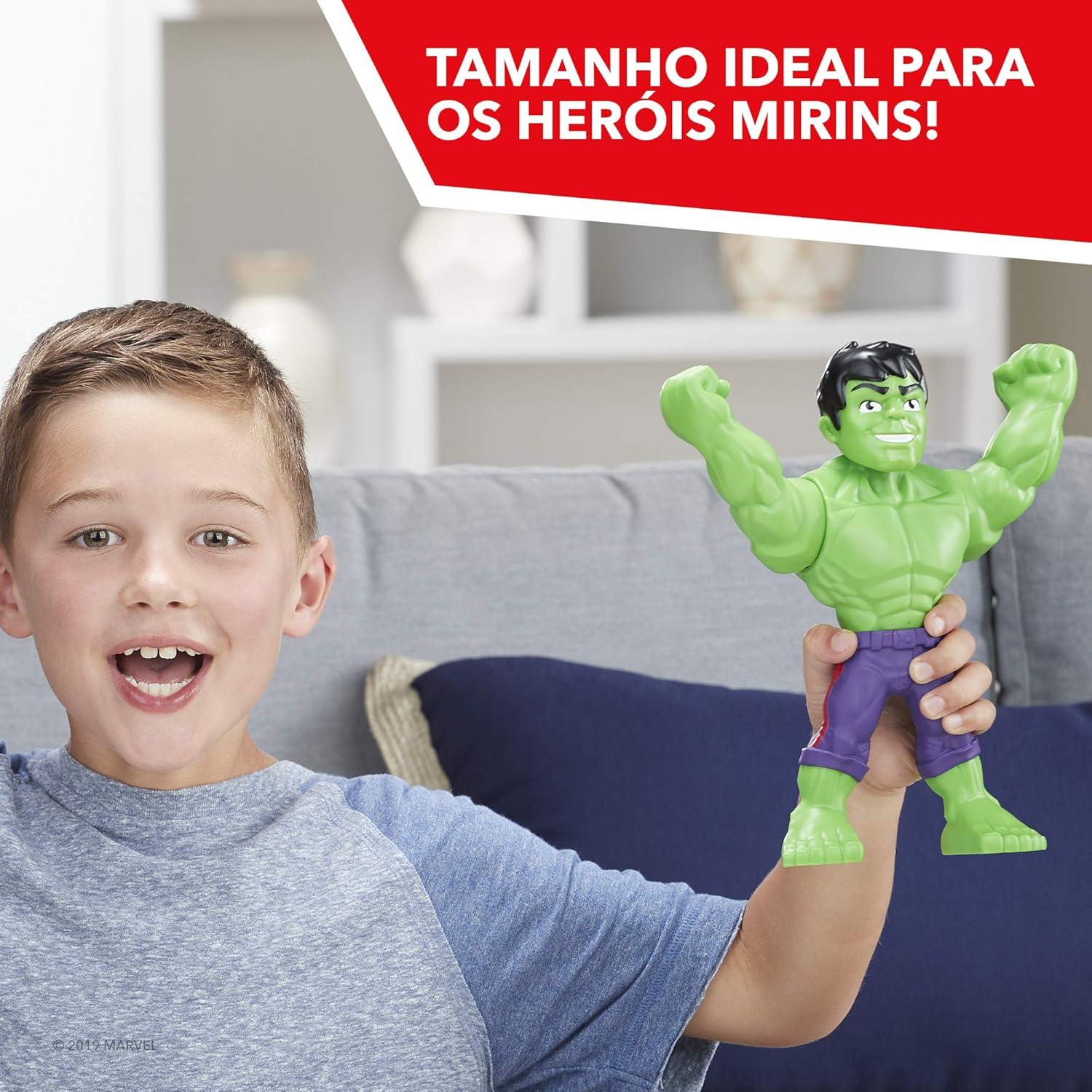 Figura de acción Hulk Mega Mighties Hasbro 25.4 cm para niños