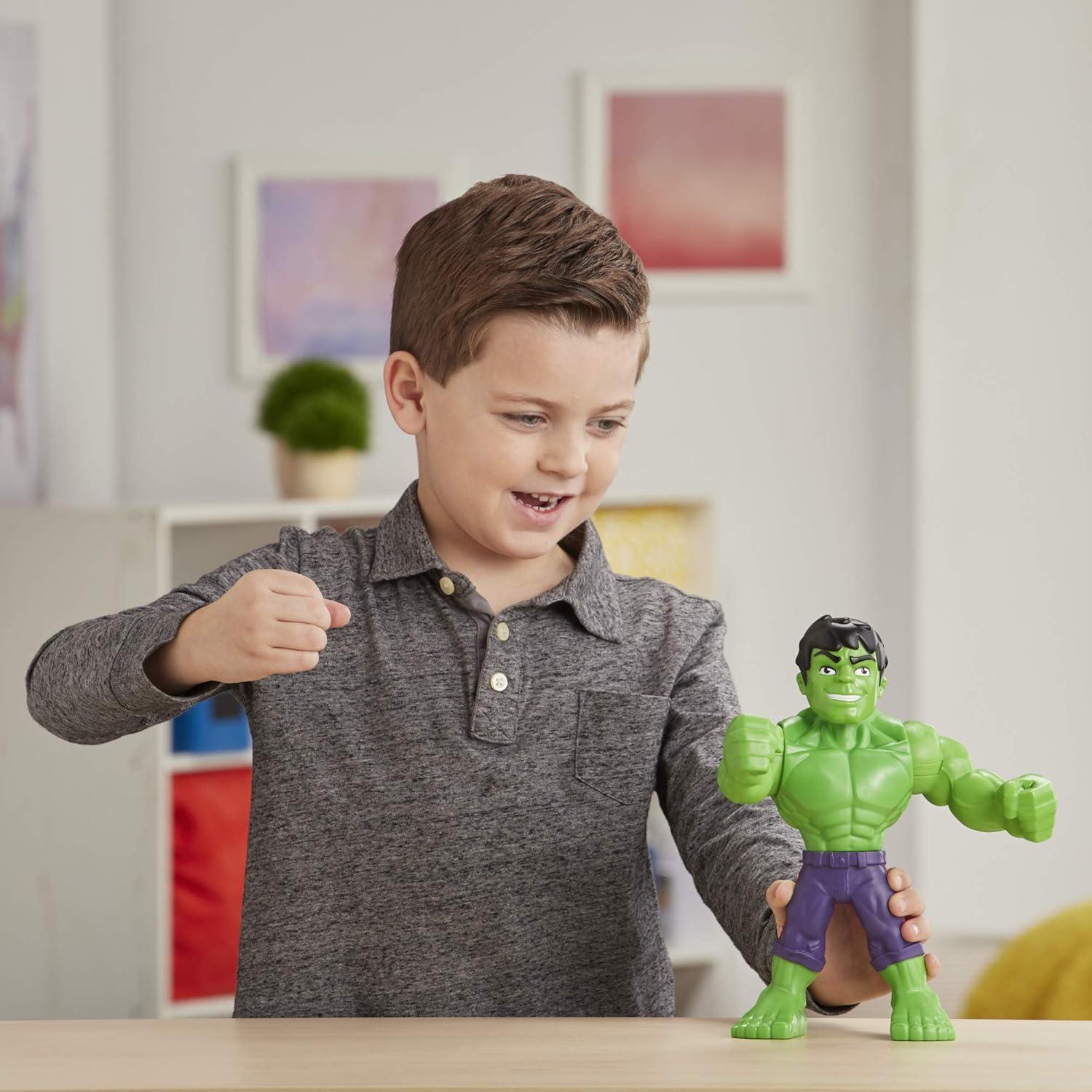 Figura de acción Hulk Mega Mighties Hasbro 25.4 cm para niños