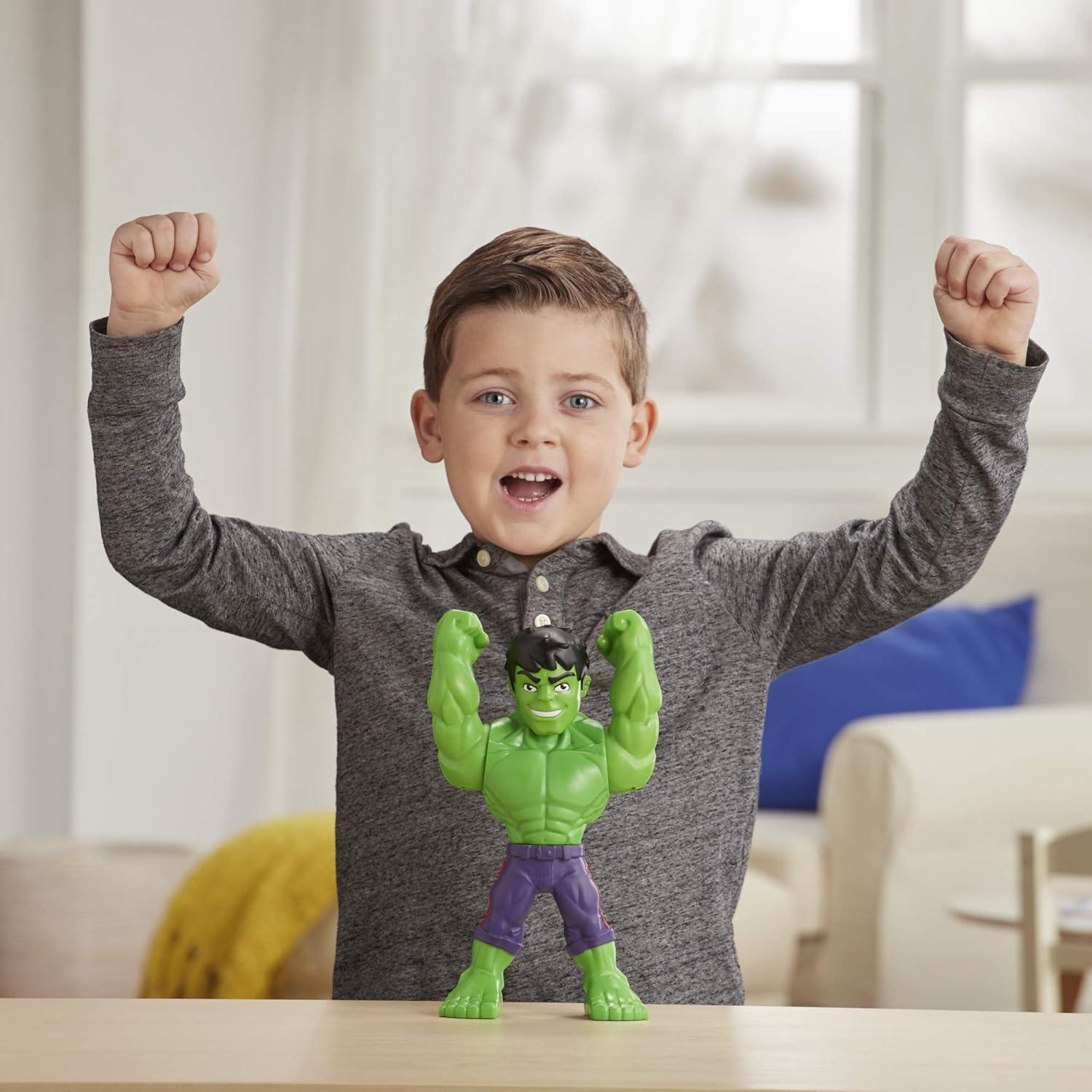 Figura de acción Hulk Mega Mighties Hasbro 25.4 cm para niños