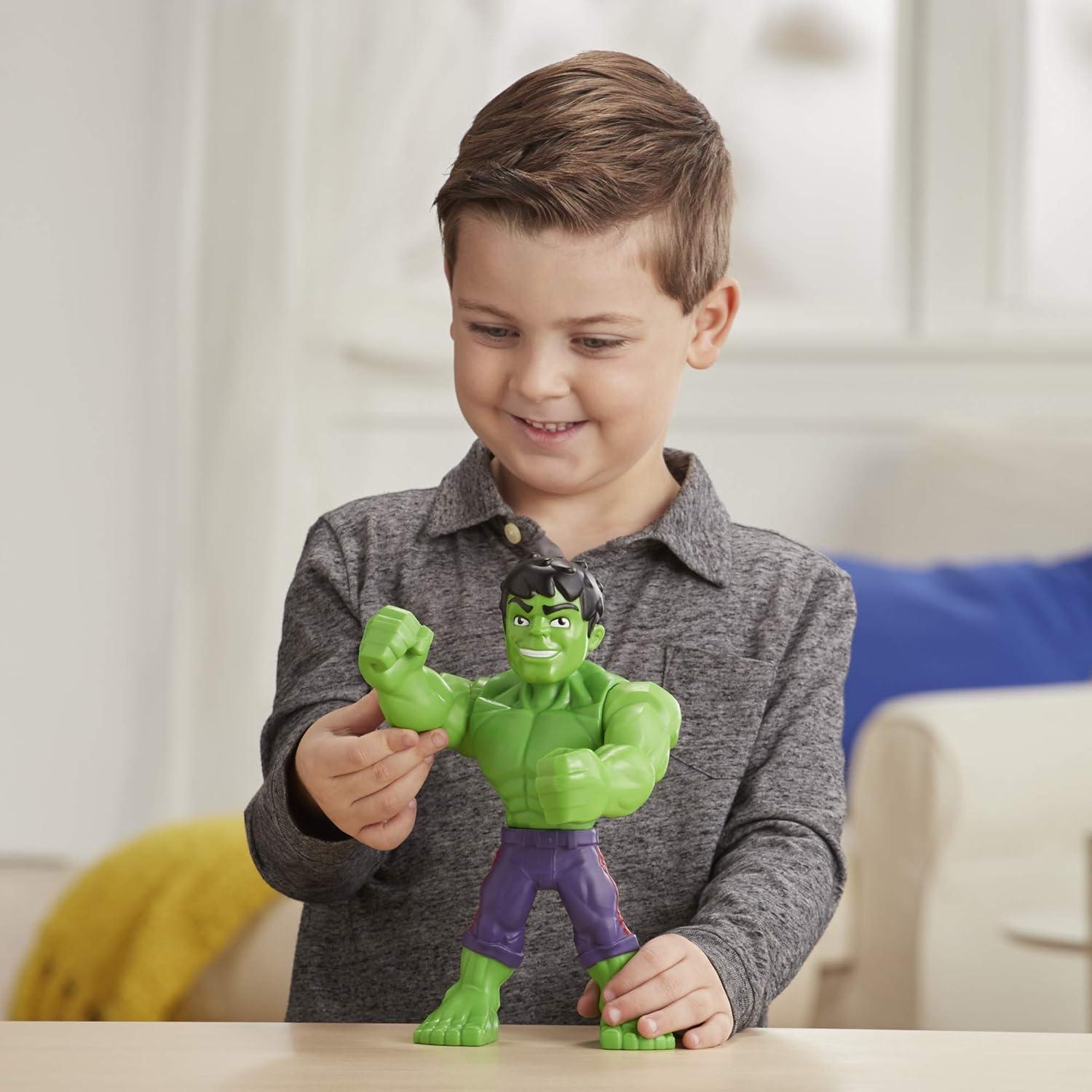 Figura de acción Hulk Mega Mighties Hasbro 25.4 cm para niños