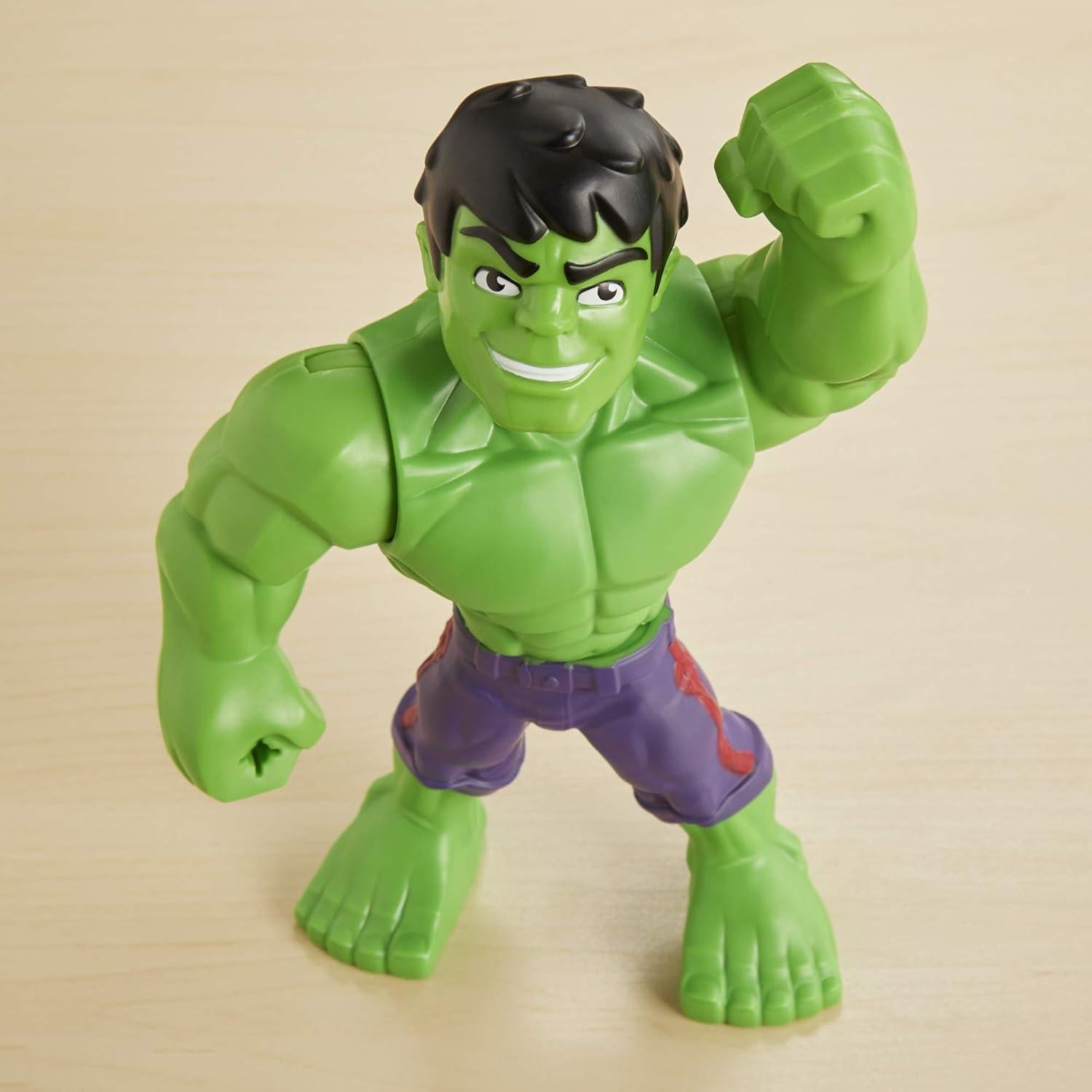 Figura de acción Hulk Mega Mighties Hasbro 25.4 cm para niños