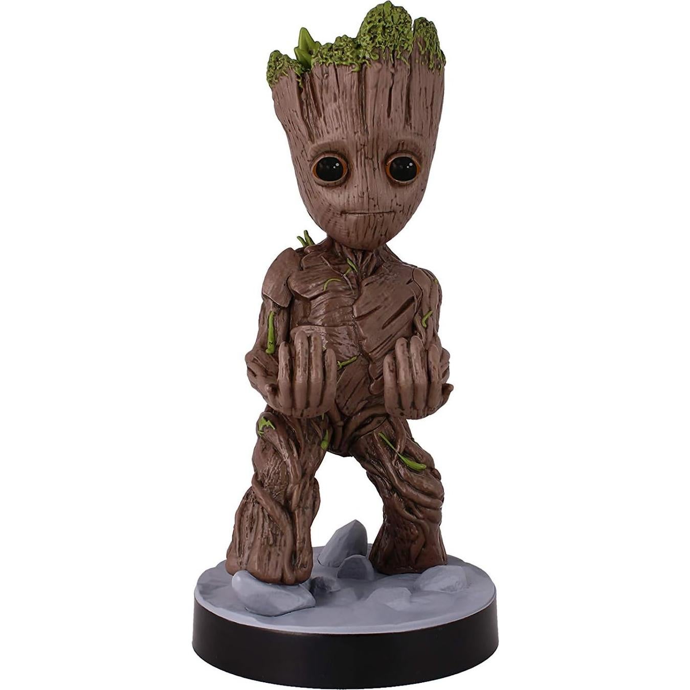 Soporte Groot Infantil Cable Guys - Marvel 21.5 cm