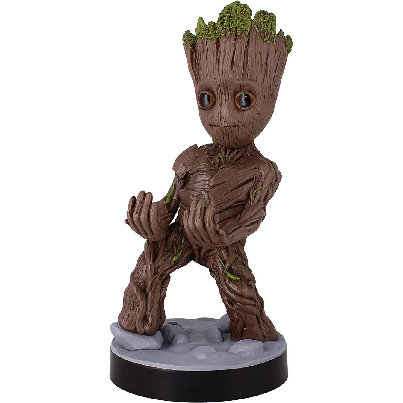 Soporte Groot Infantil Cable Guys - Marvel 21.5 cm