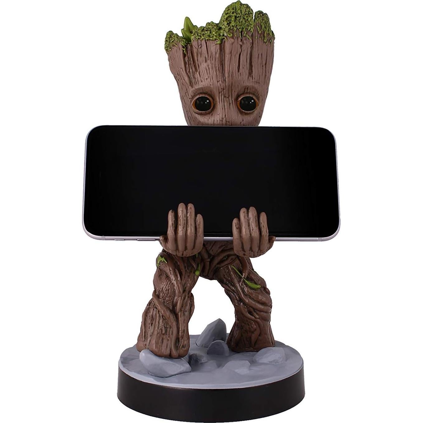 Soporte Groot Infantil Cable Guys - Marvel 21.5 cm