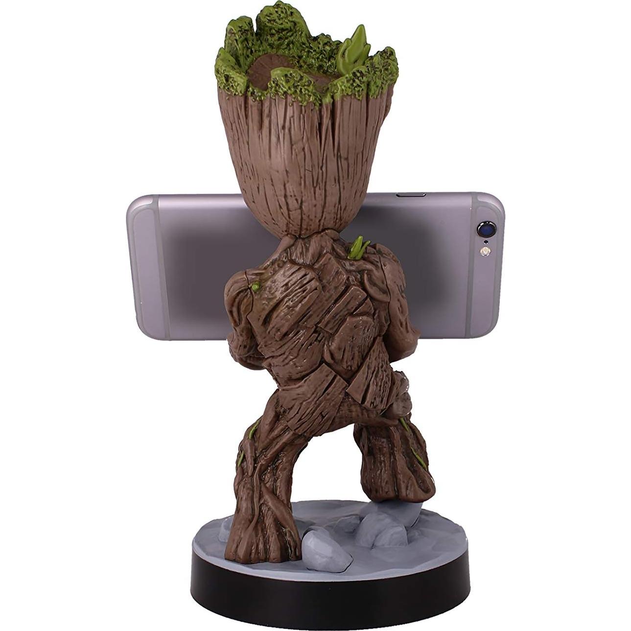 Soporte Groot Infantil Cable Guys - Marvel 21.5 cm