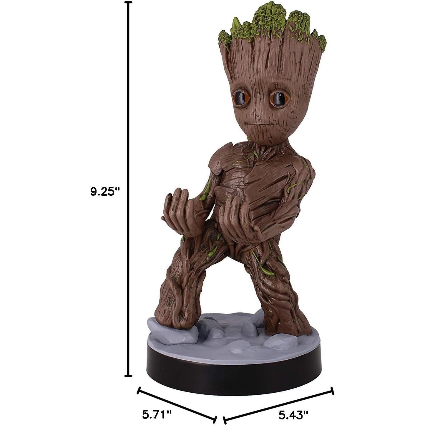 Soporte Groot Infantil Cable Guys - Marvel 21.5 cm