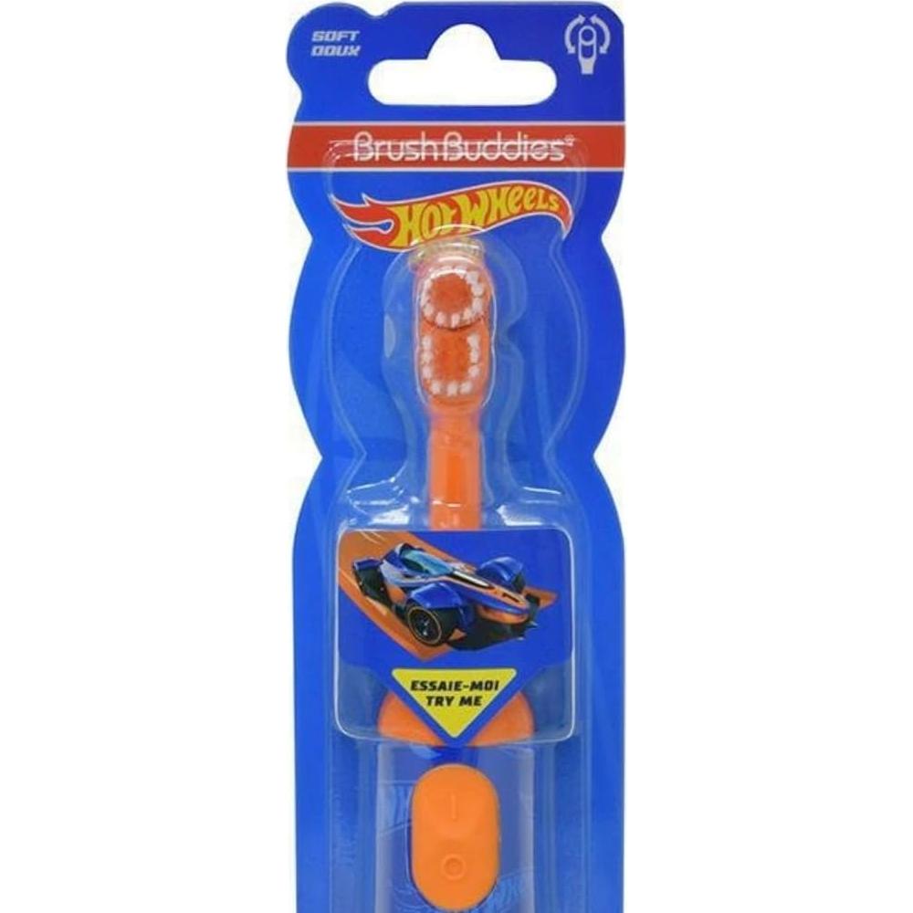 Cepillo de dientes eléctrico Brush Buddies Hot Wheels 1 unidad