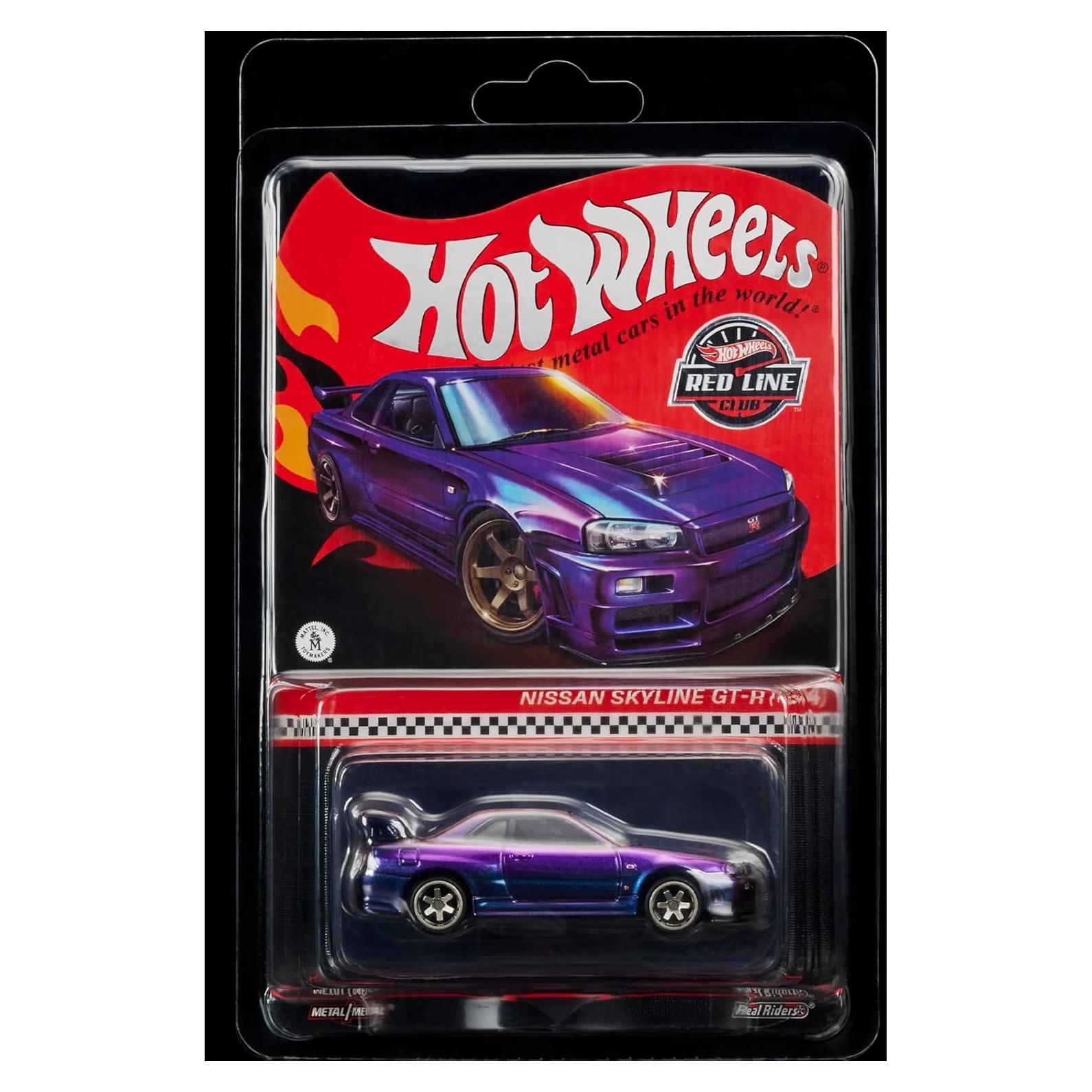 Hot Wheels Nissan Skyline GT-R BNR34 RLC Coleccionista 1:64