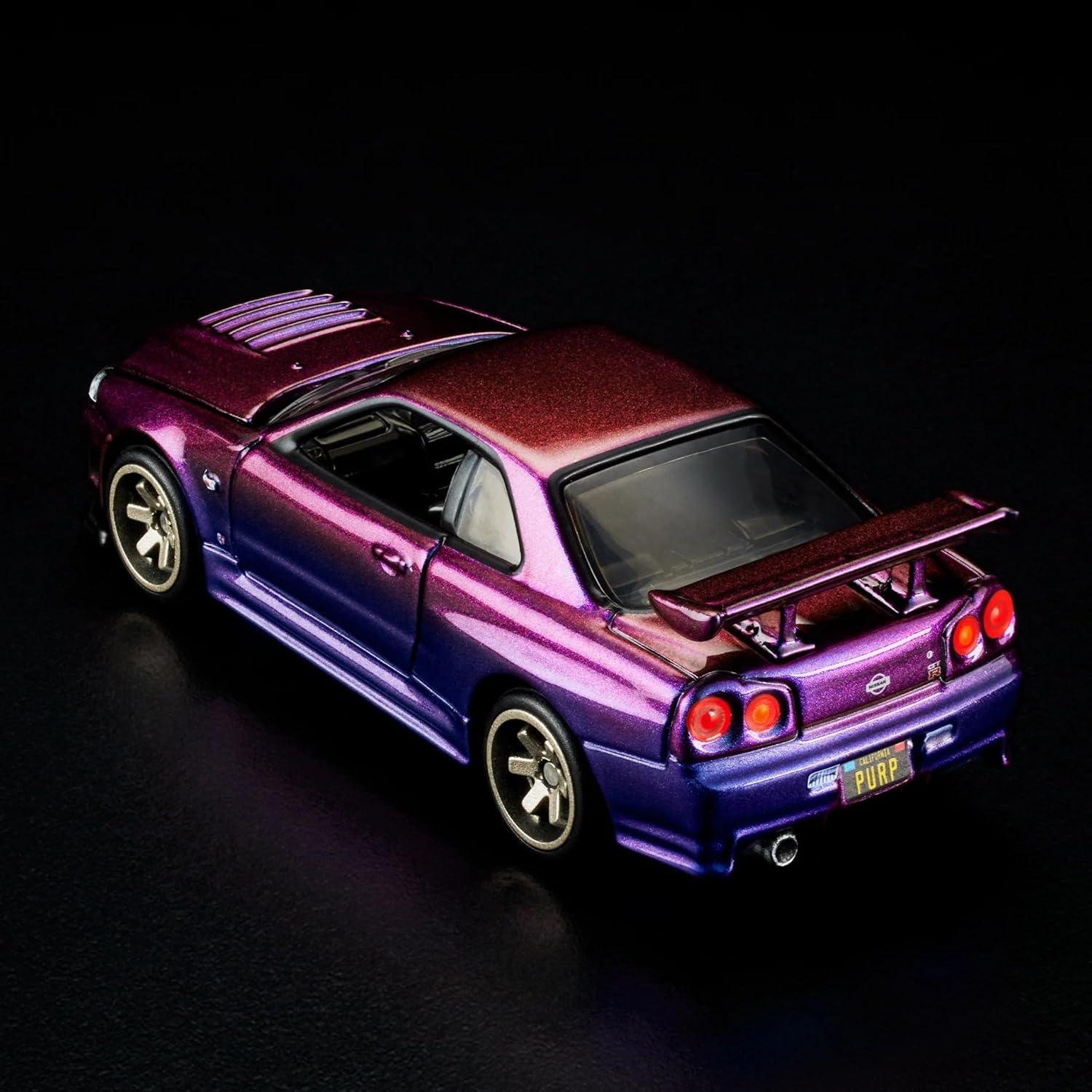 Hot Wheels Nissan Skyline GT-R BNR34 RLC Coleccionista 1:64