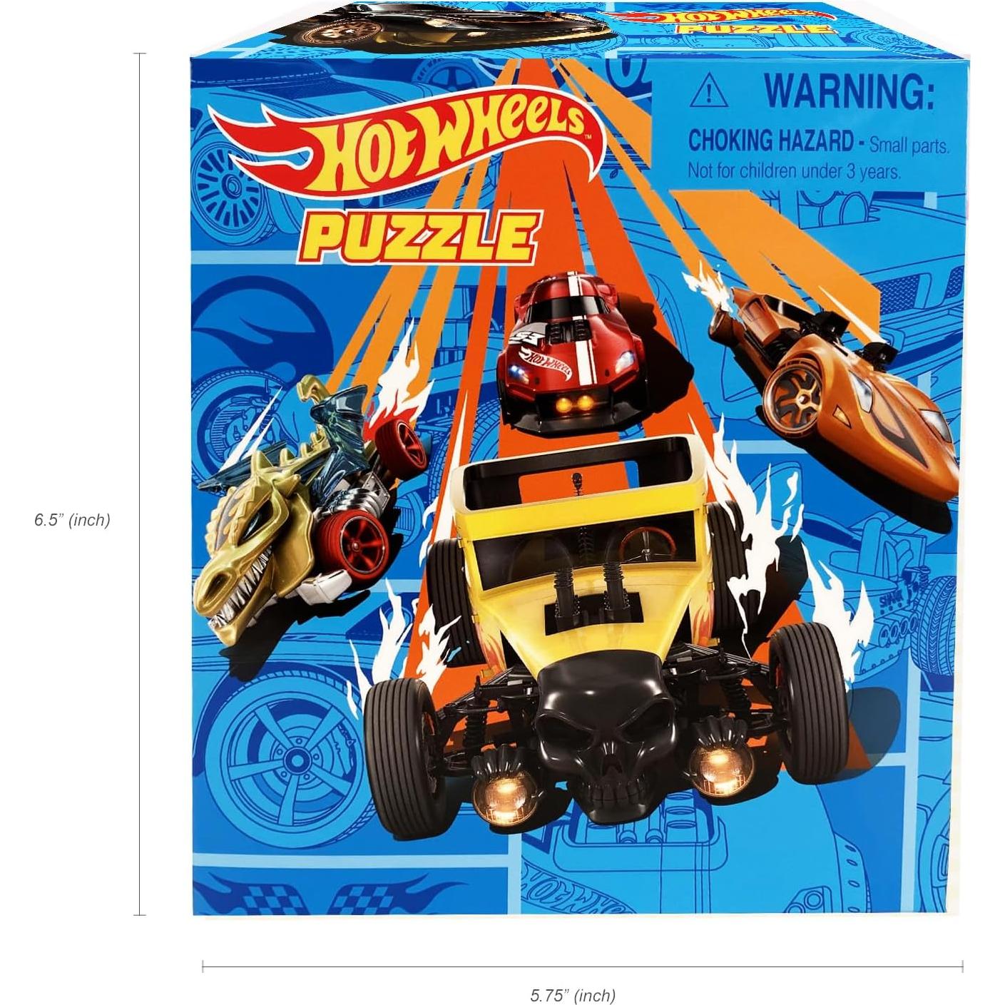 Juego de Regalo Hot Wheels - Bolsa Tote, Rompecabezas y Más