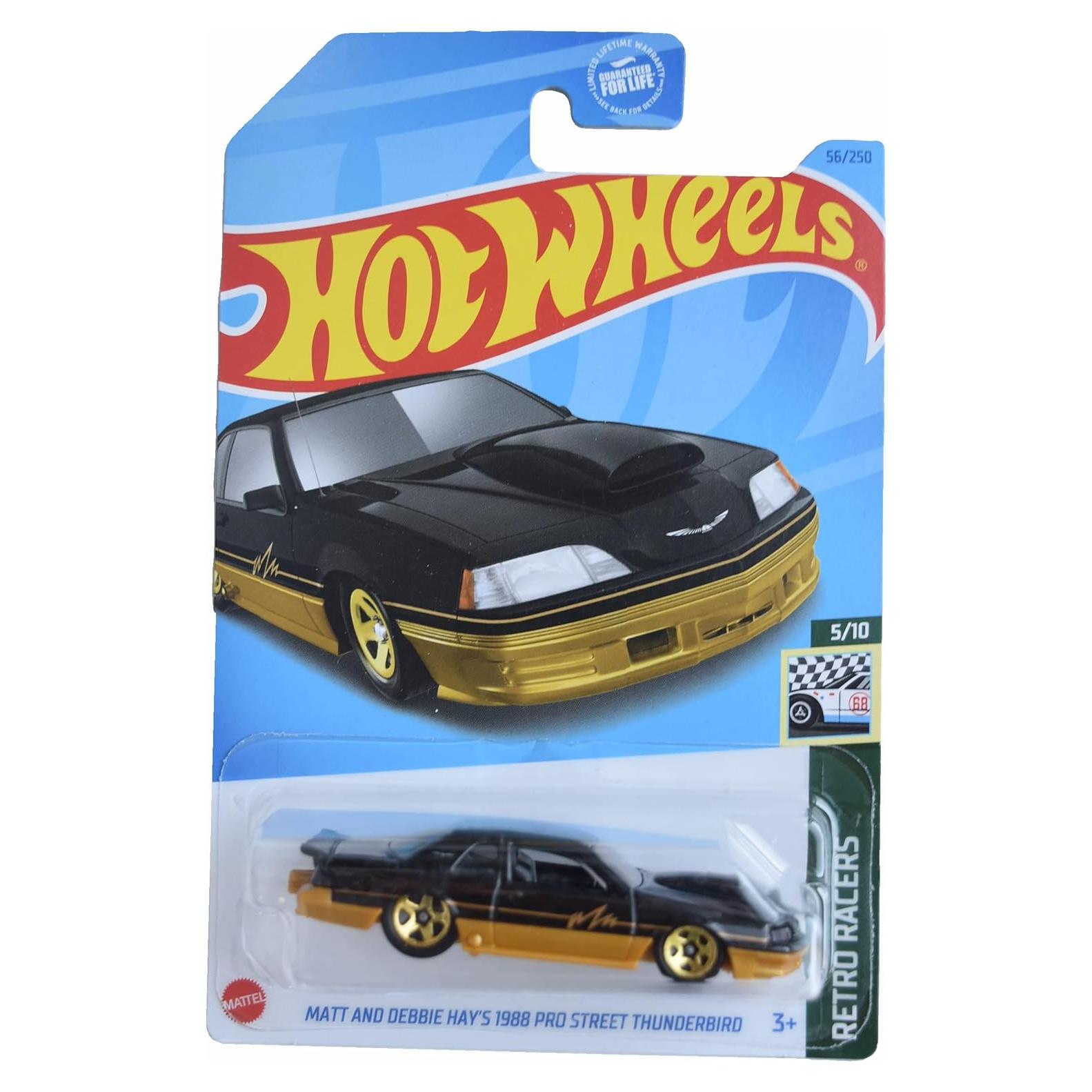 Auto a Escala Hot Wheels Mattel 1988 Pro Street Thunderbird