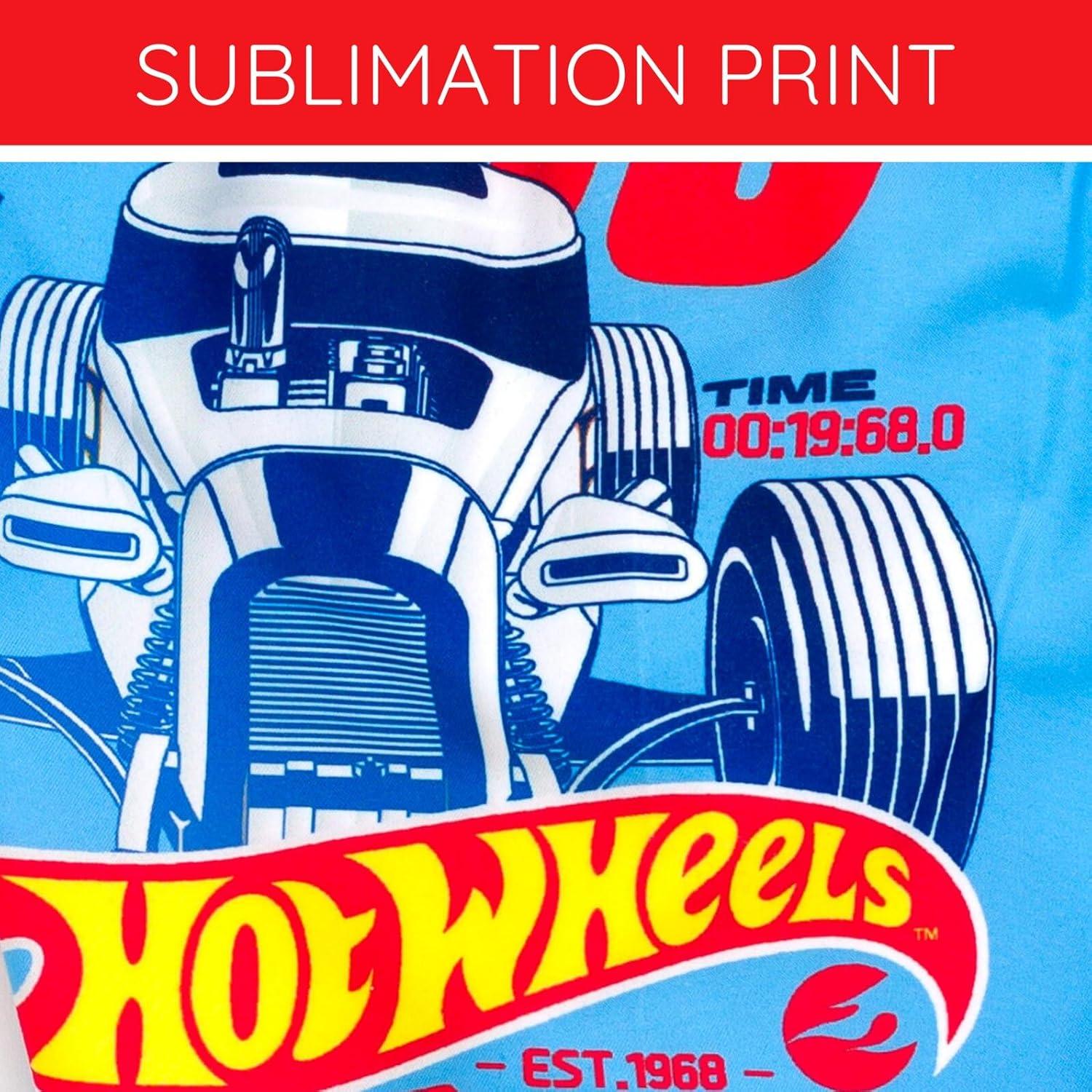 Hot Wheels UPF 50+ Swim Trunks Toddler to Little Kid Sizes (3T - 7-8)