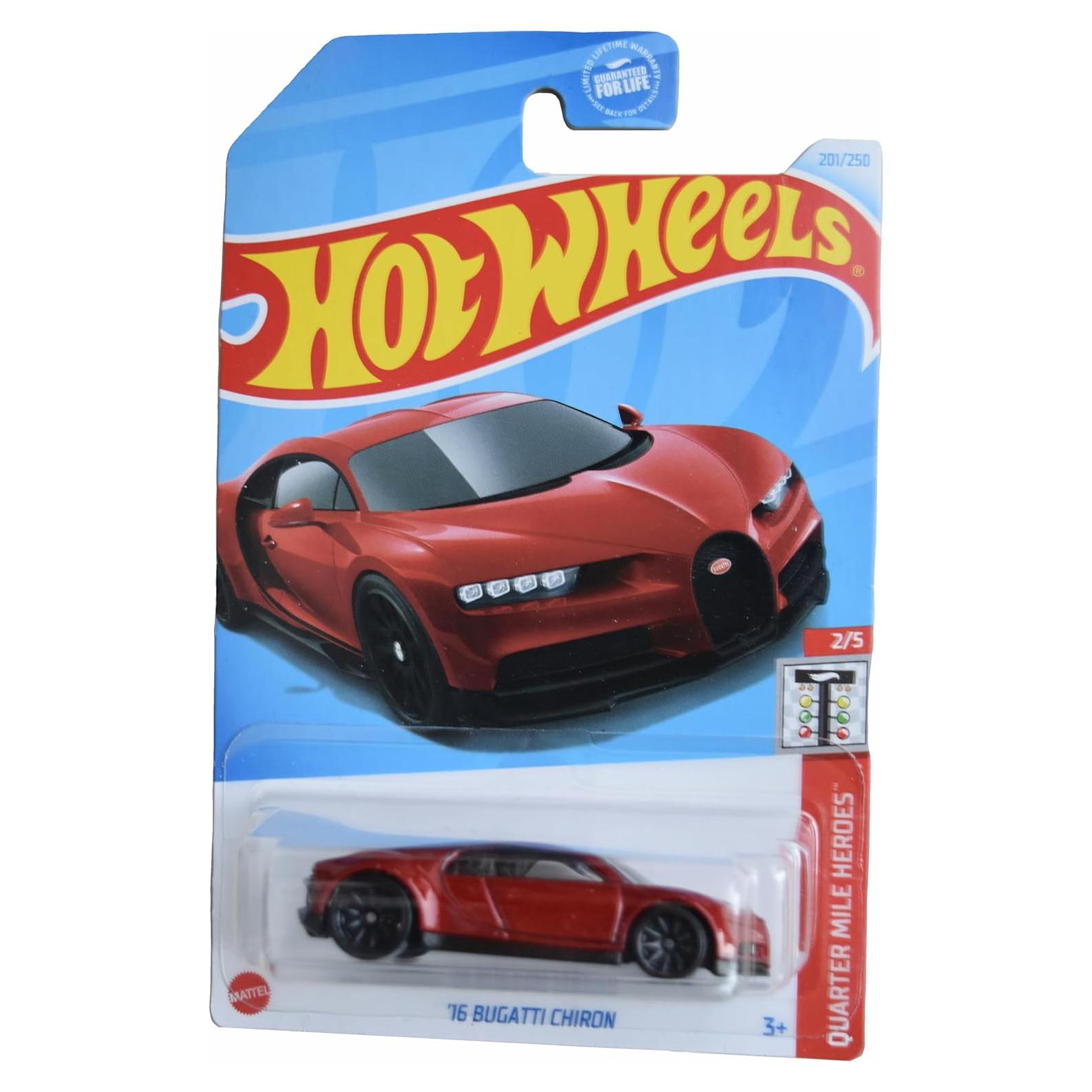 16 Bugatti Chiron, Quarter Mile Heroes 2/5 [red] 201/250
