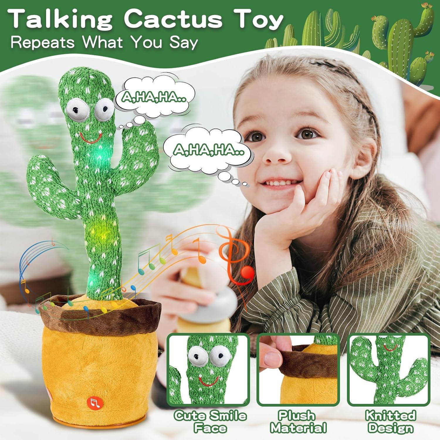 Juguete Cactus Bailarín Hablante JAKCJFII 120 Canciones