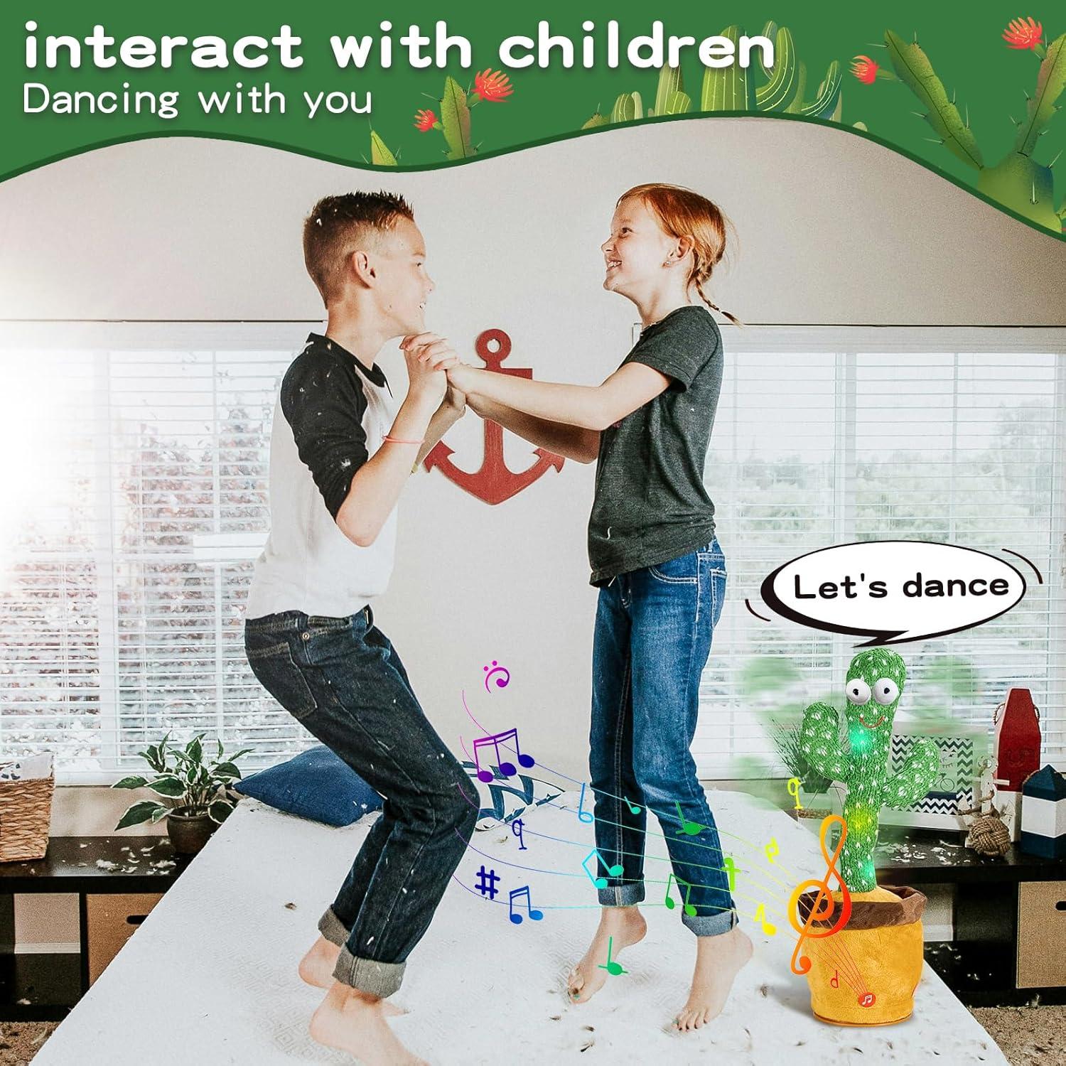 Juguete Cactus Bailarín Hablante JAKCJFII 120 Canciones