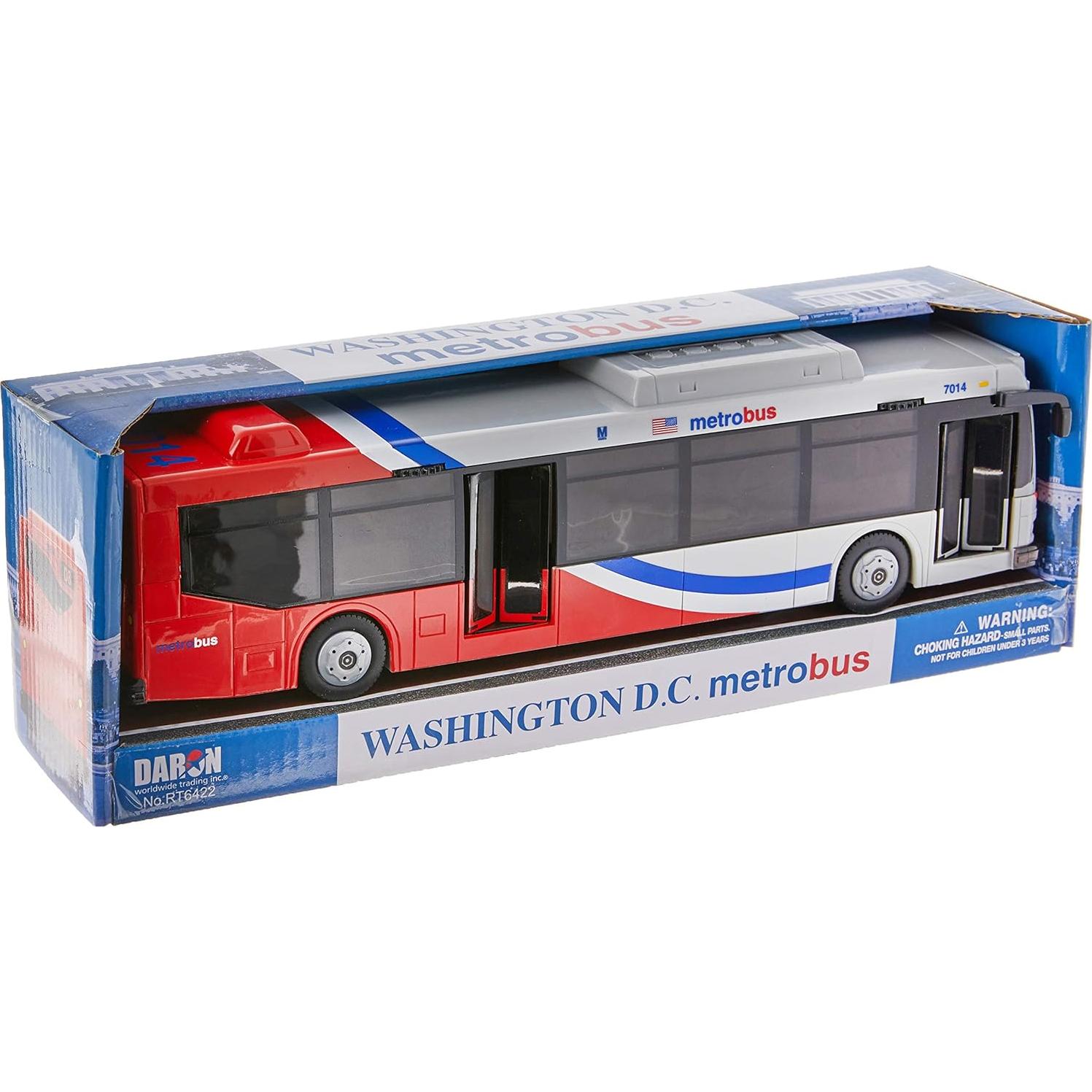Autobús Metro DC Daron 27.9x7.6 cm con fricción