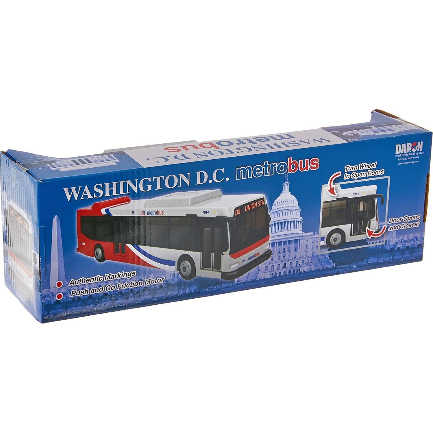 Autobús Metro DC Daron 27.9x7.6 cm con fricción