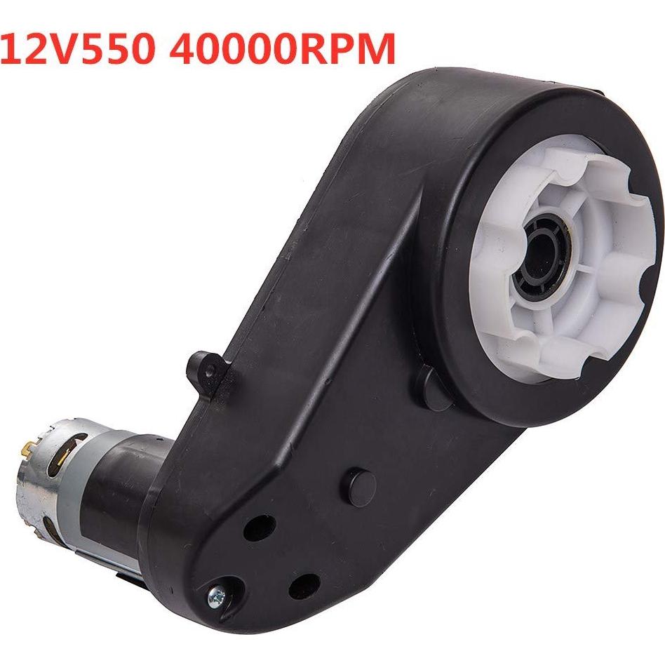 Motor 12V Weelye 550 40000RPM con Caja de Engranajes