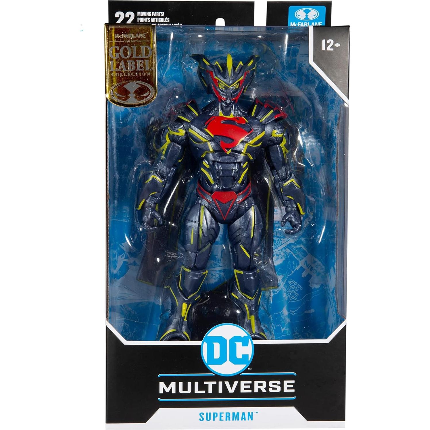 McFarlane Toys DC Multiverse 7IN - Superman Energized Unchained Armor (Gold Label)