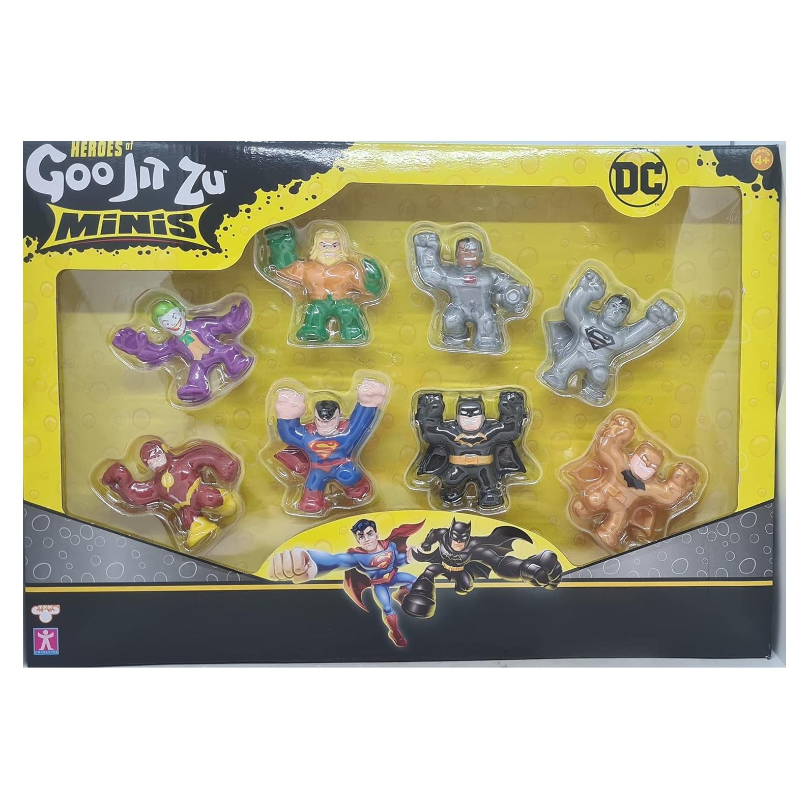 Goo Jit Zu - DC Minis S1 8-Pack - Figuras para niños